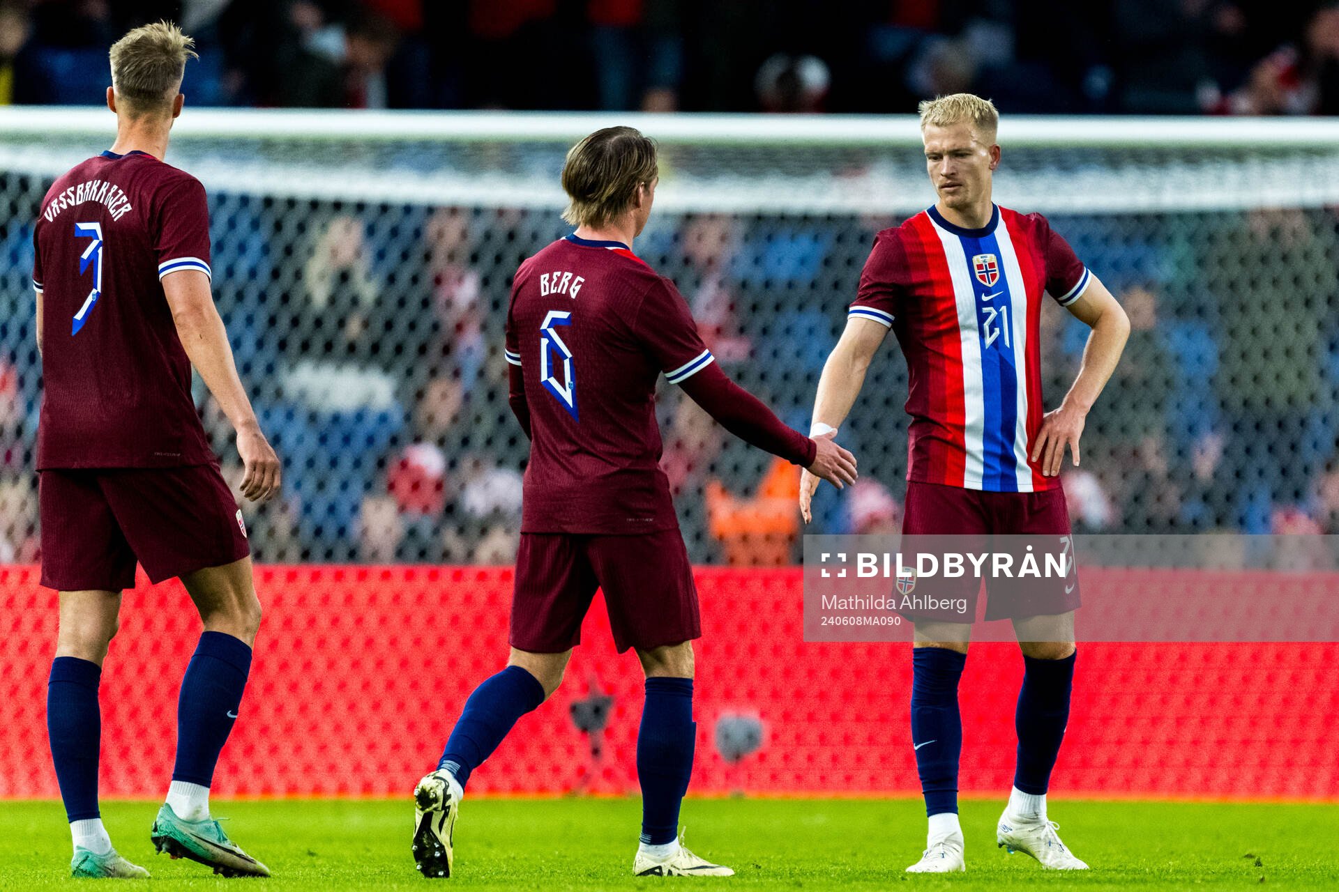 Andreas Hanche-Olsen of Norway looks dejected