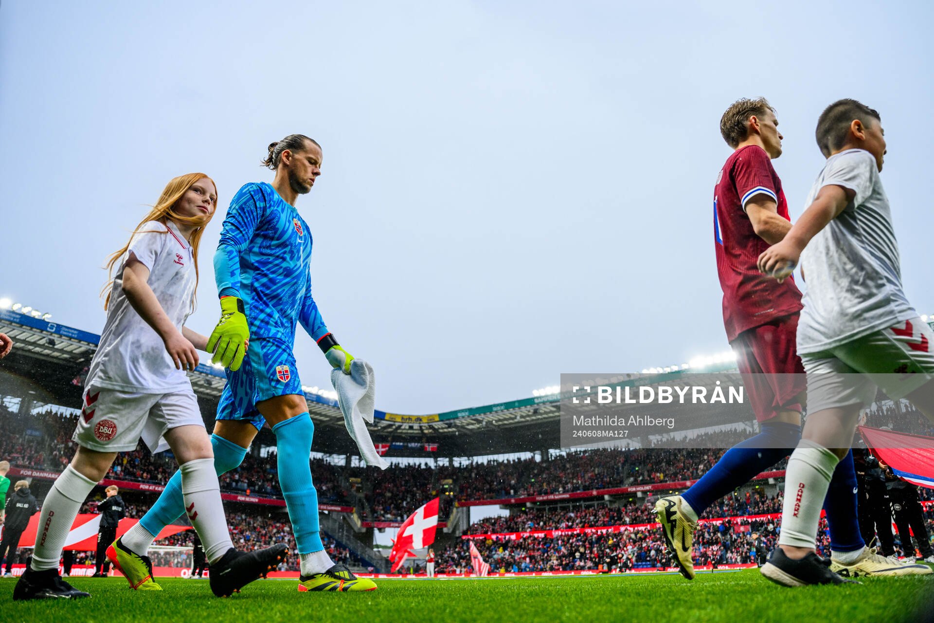 Goalkeeper Ørjan Håskjold Nyland of Norway