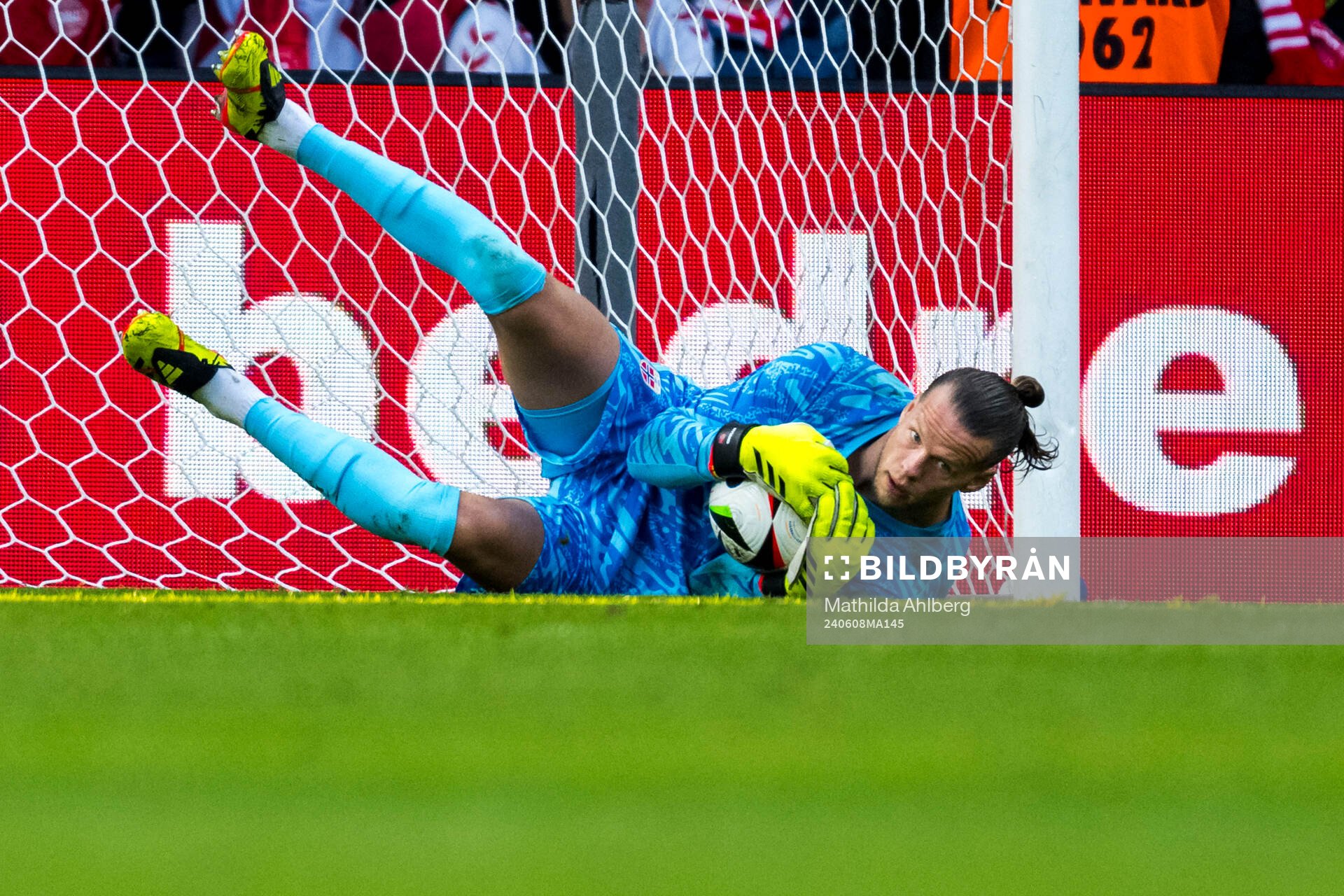 Goalkeeper Ørjan Håskjold Nyland of Norway
