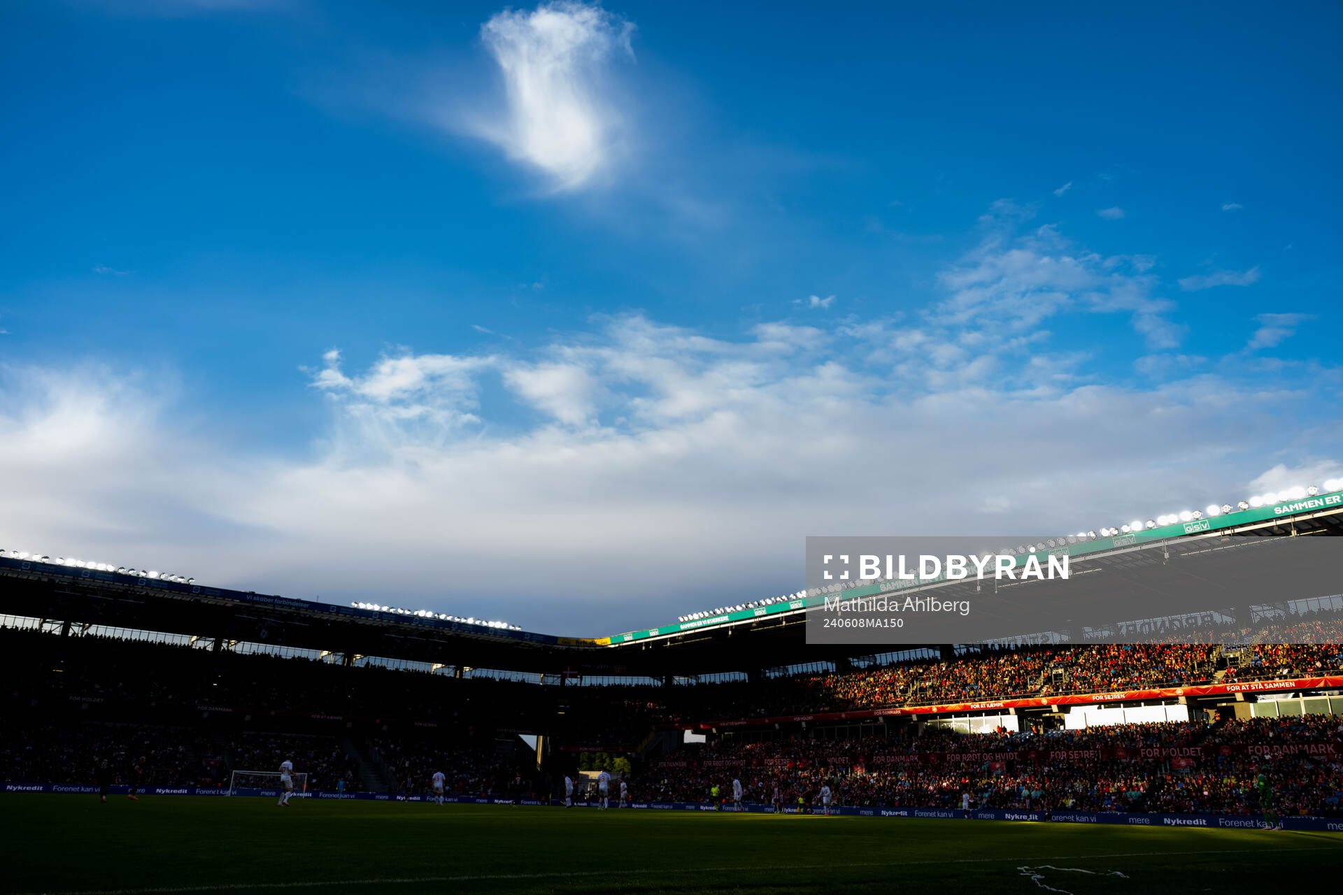 General view of Brøndby Stadion