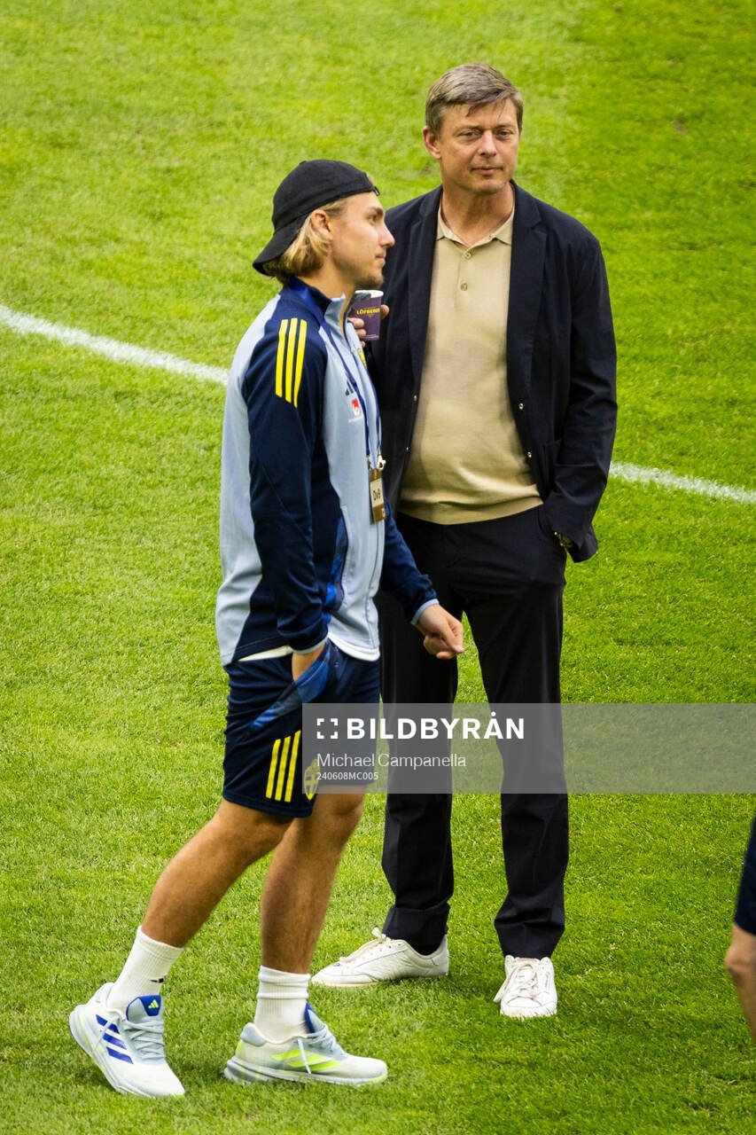 Sweden head coach Jon Dahl Tomasson