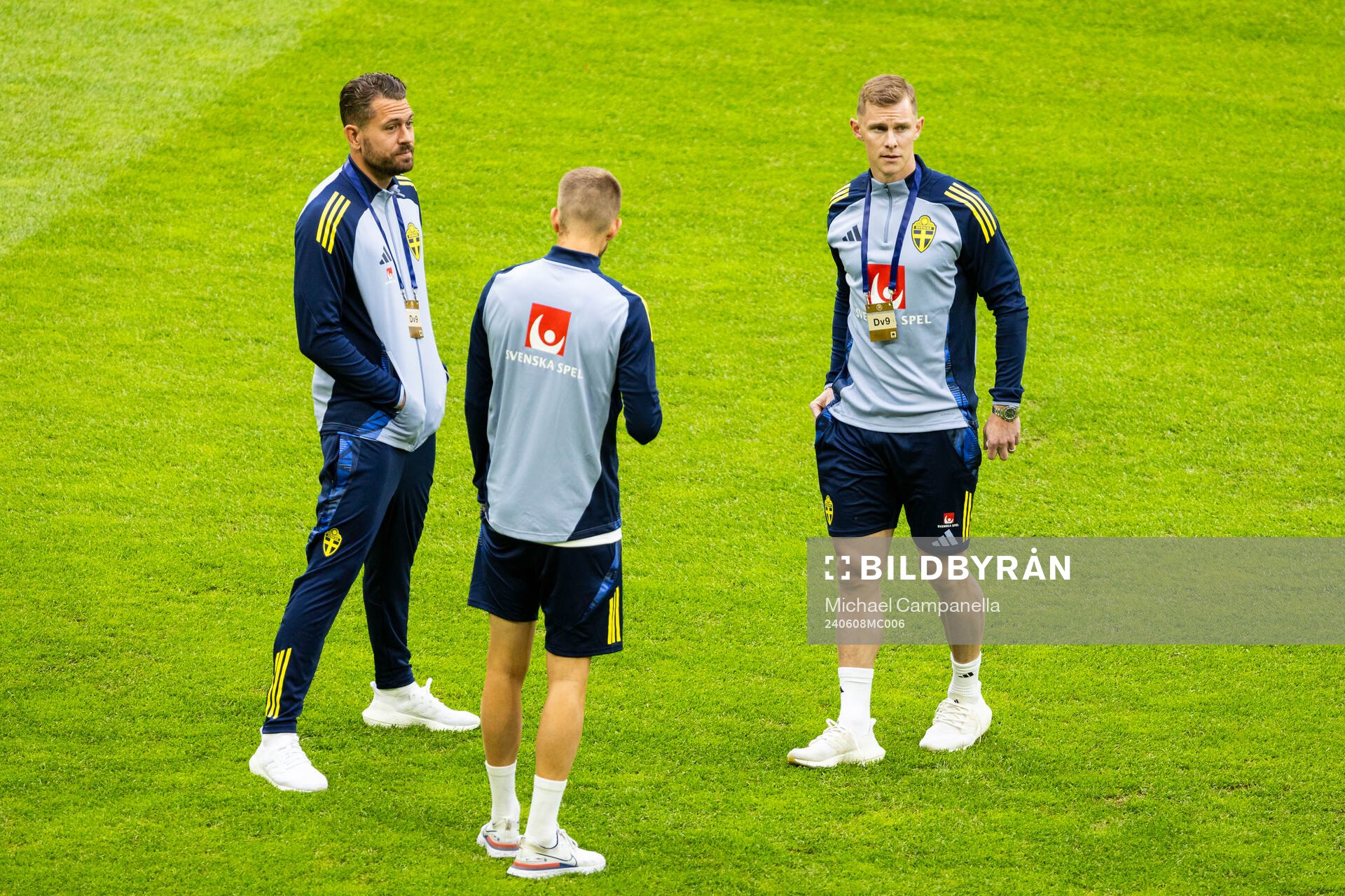 Kristoffer Nordfeldt, Anton Salétros, and Emil Krafth of