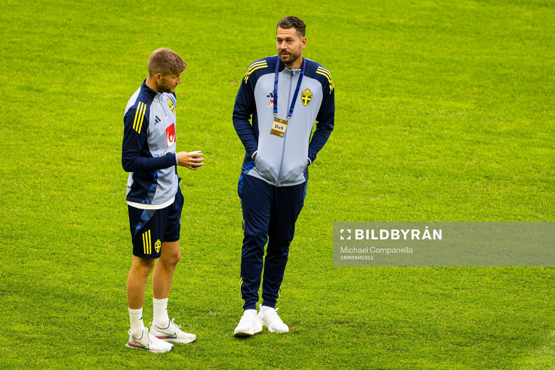 Anton Salétros and goalkeeper Kristoffer Nordfeldt of