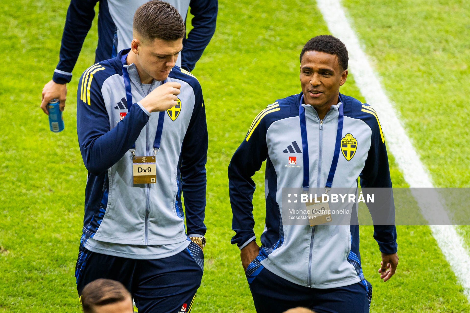 Emil Holm and Niclas Eliasson of Sweden