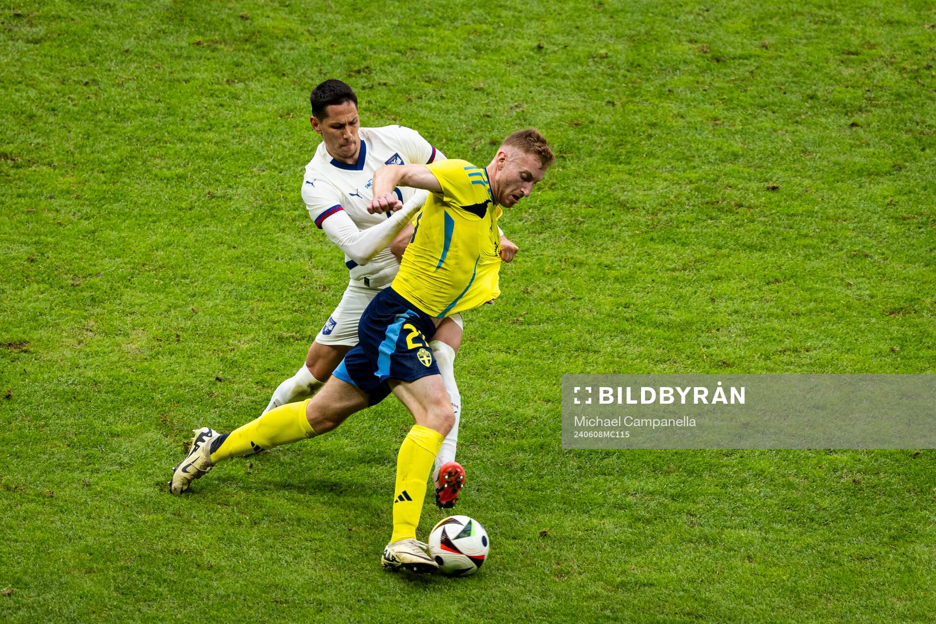 Dejan Kulusevski of Sweden