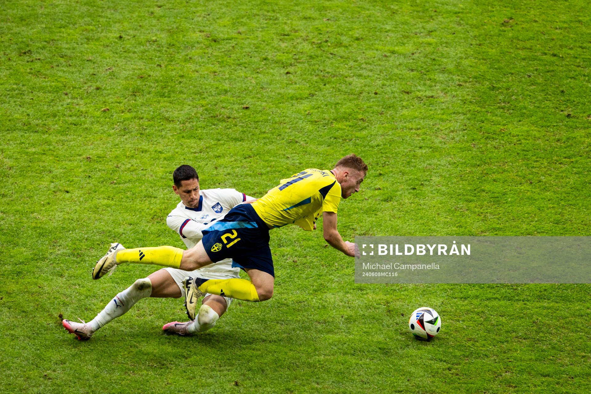 Dejan Kulusevski of Sweden