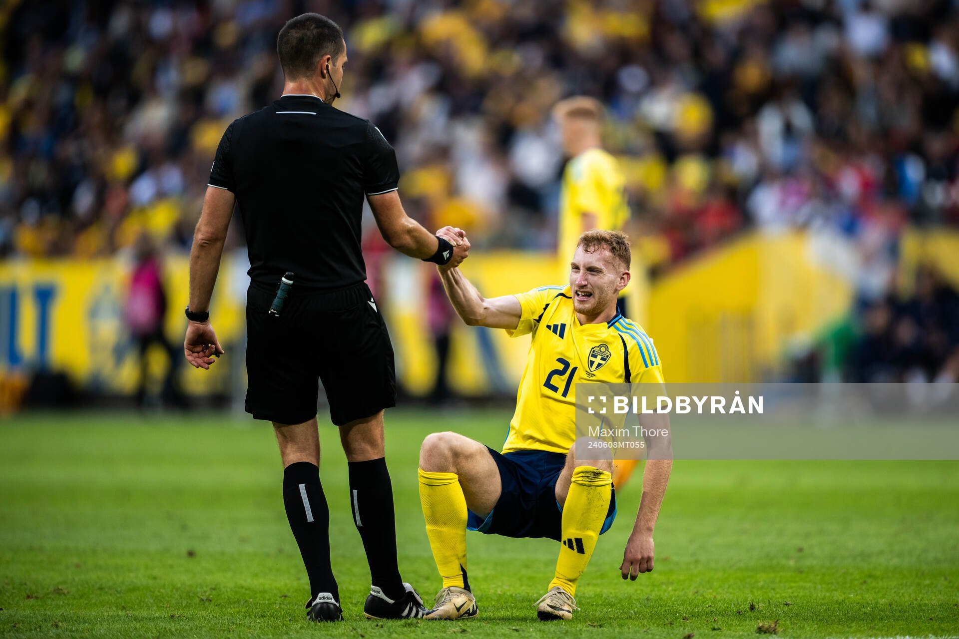 Dejan Kulusevski of Sweden