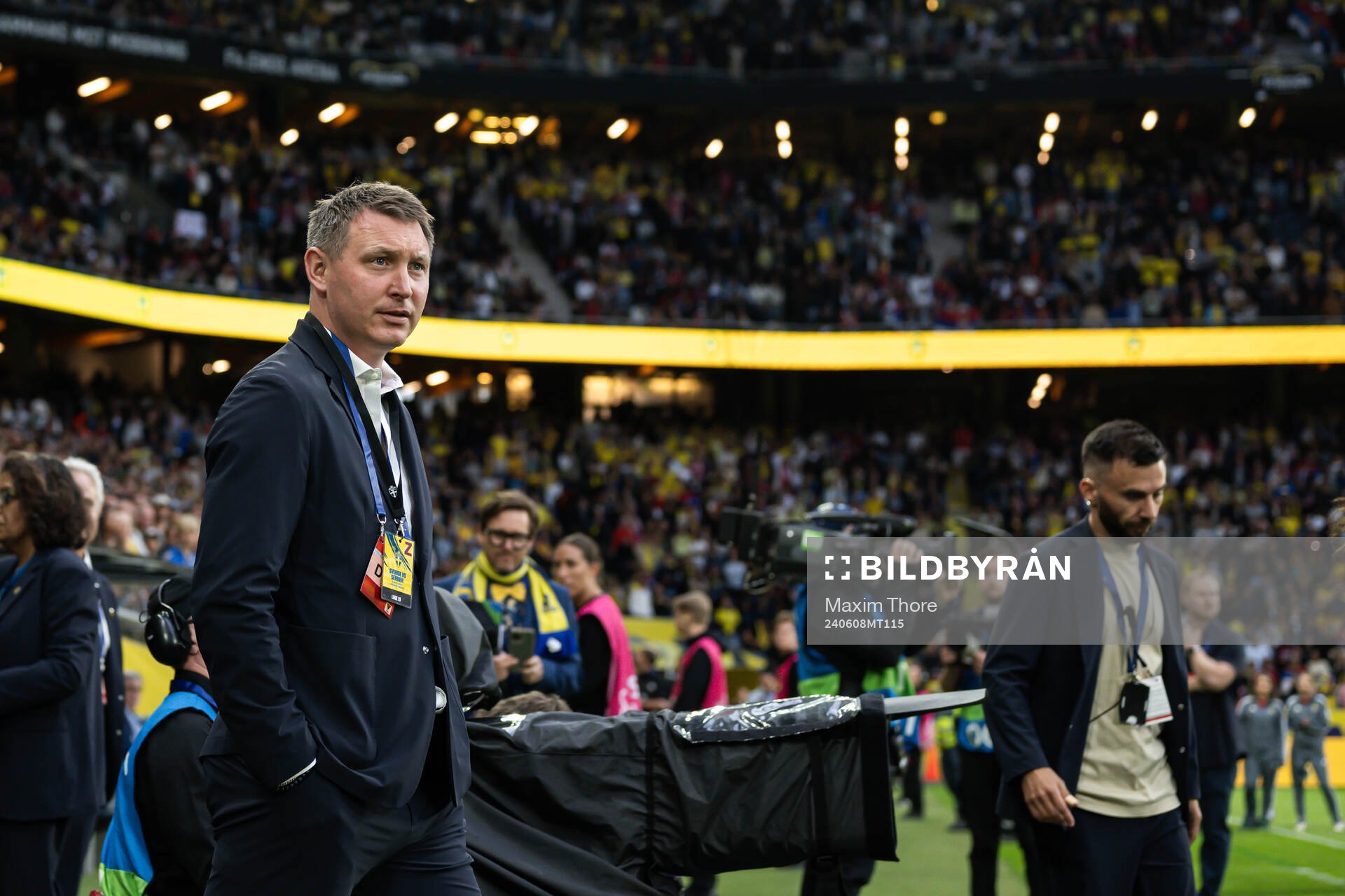 Kim Källström, head of football at the Swedish football