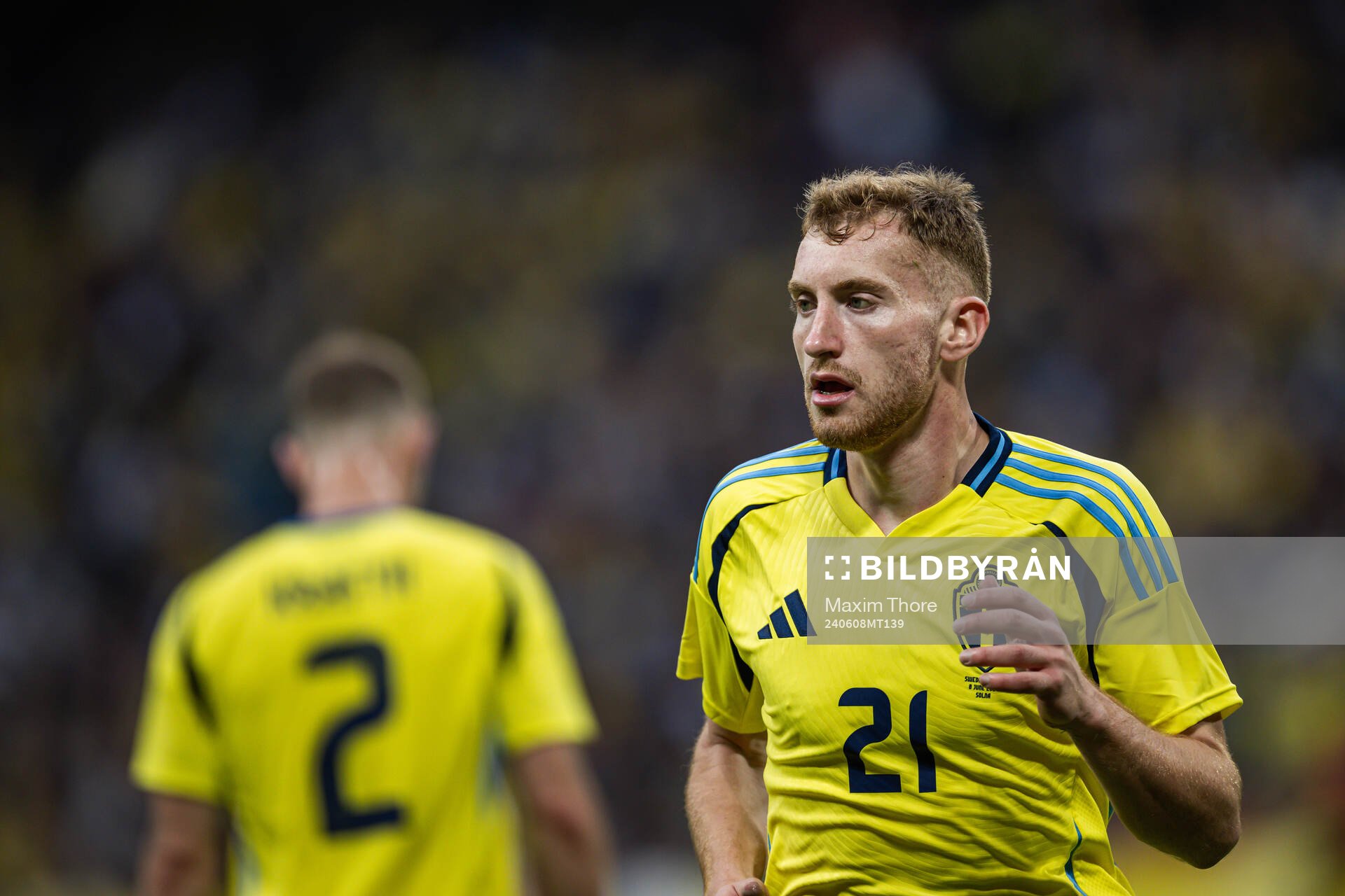 Dejan Kulusevski of Sweden
