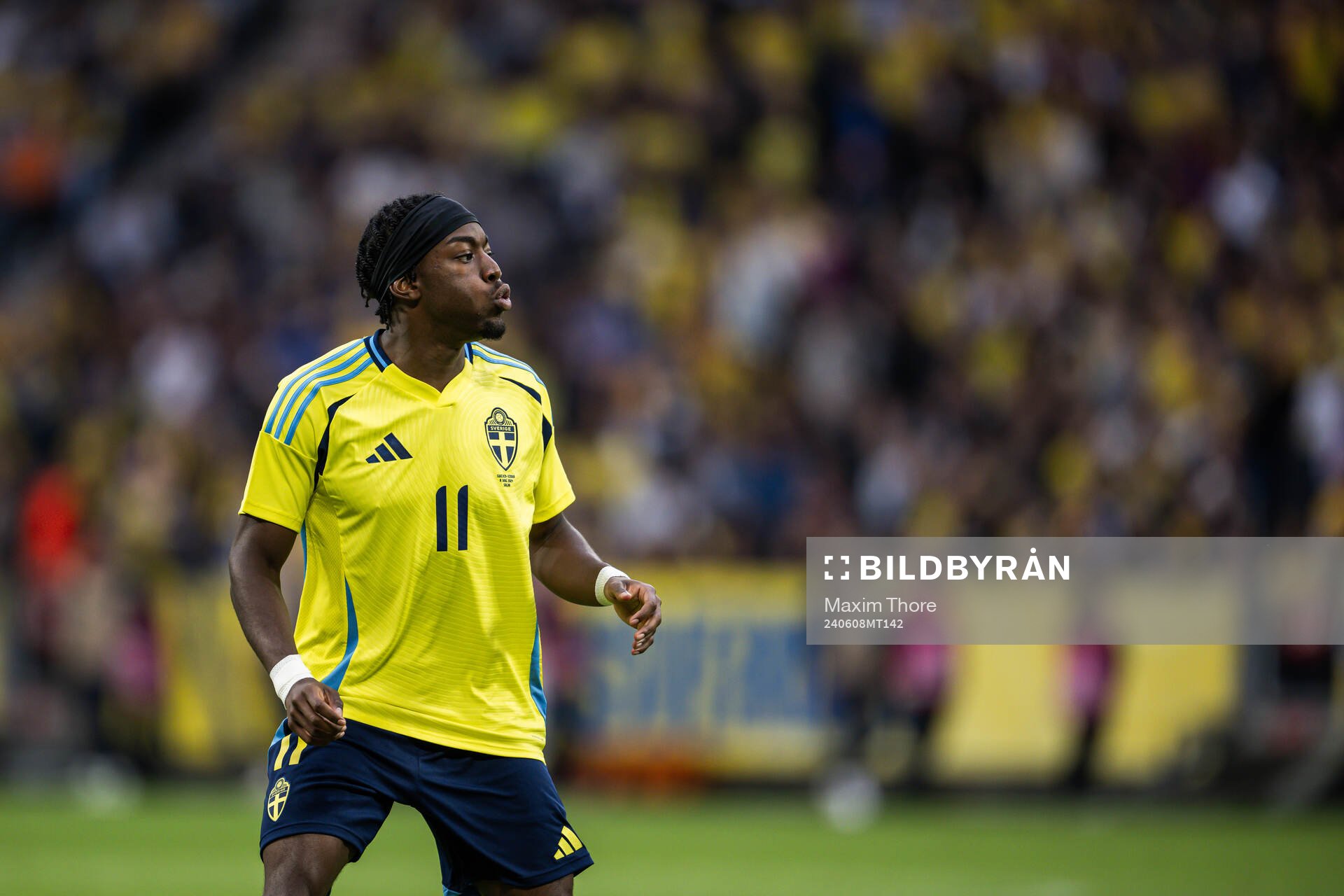Anthony Elanga of Sweden