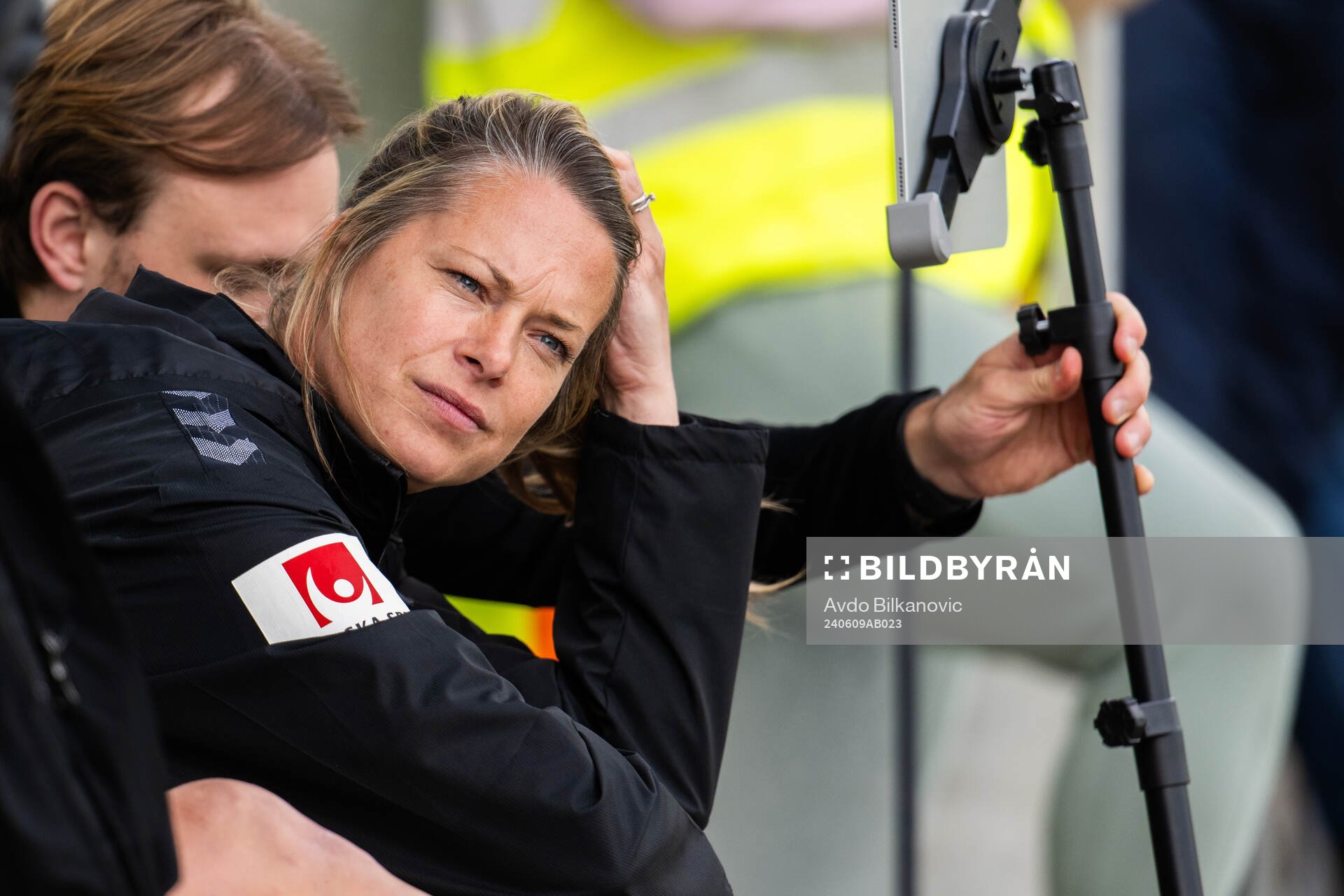 Kristianstads tränare Johanna Almgren