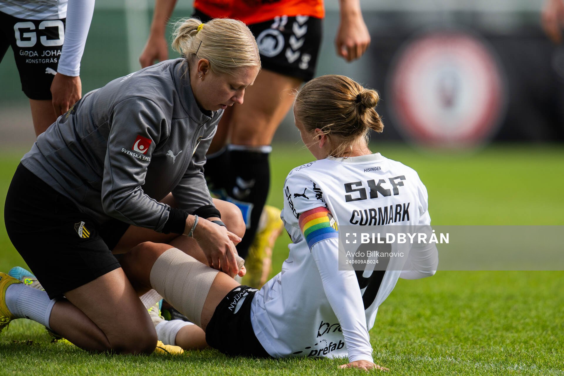 Häckens Filippa Curmark får hjälp