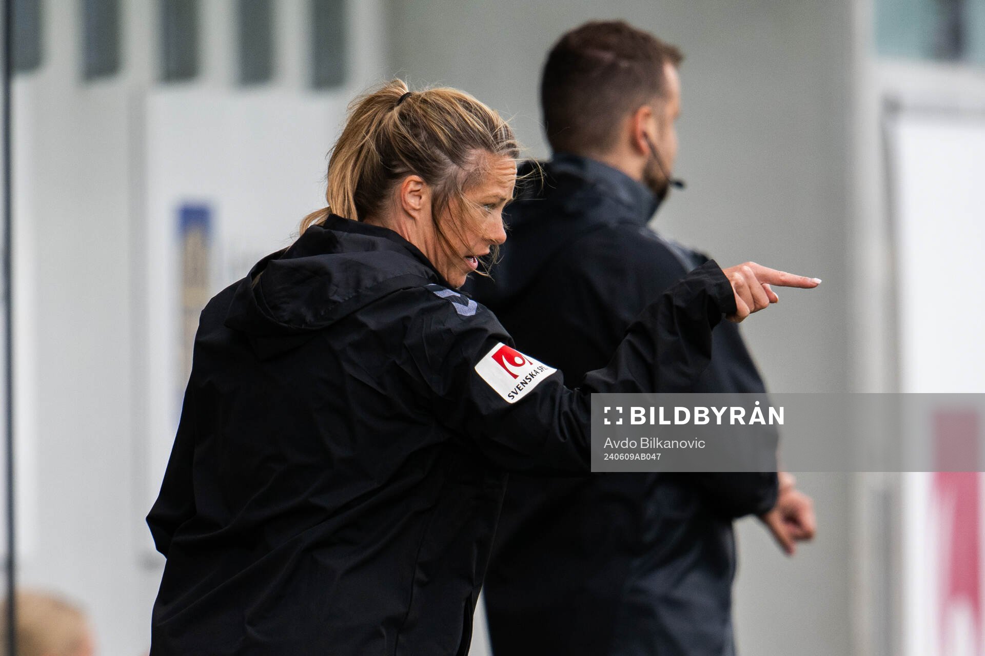 Kristianstads tränare Johanna Almgren