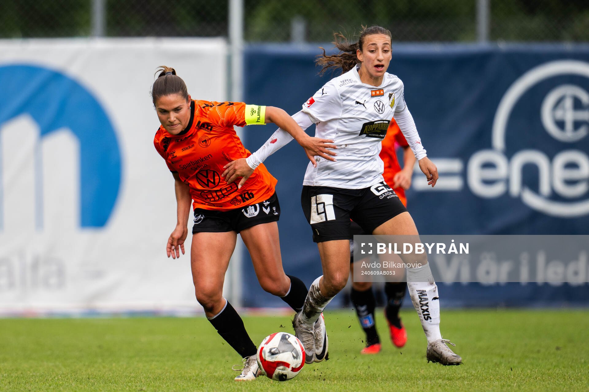 Kristianstads Carly Wickenheiser och Häckens Rusul Rosa