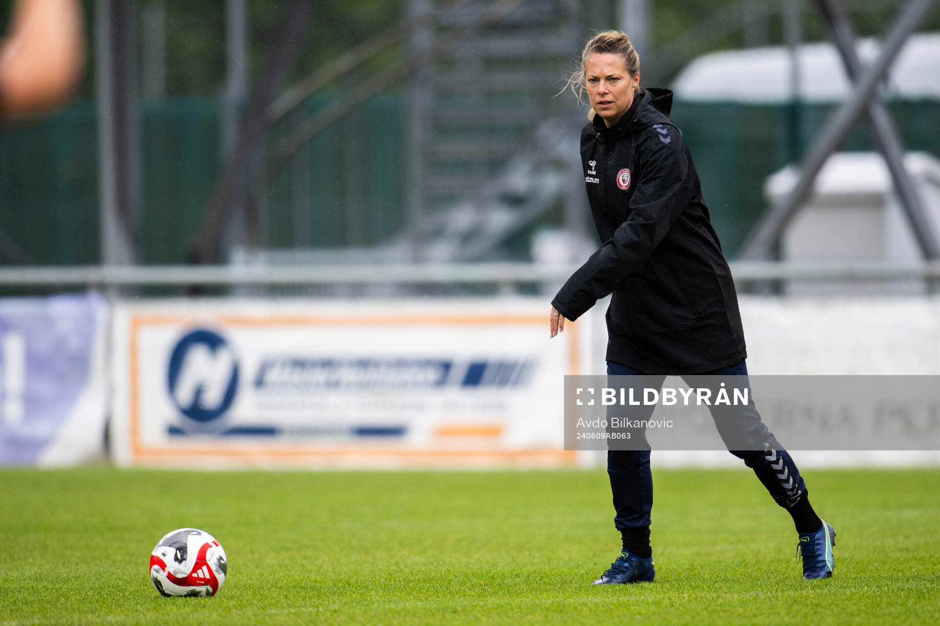 Kristianstads tränare Johanna Almgren