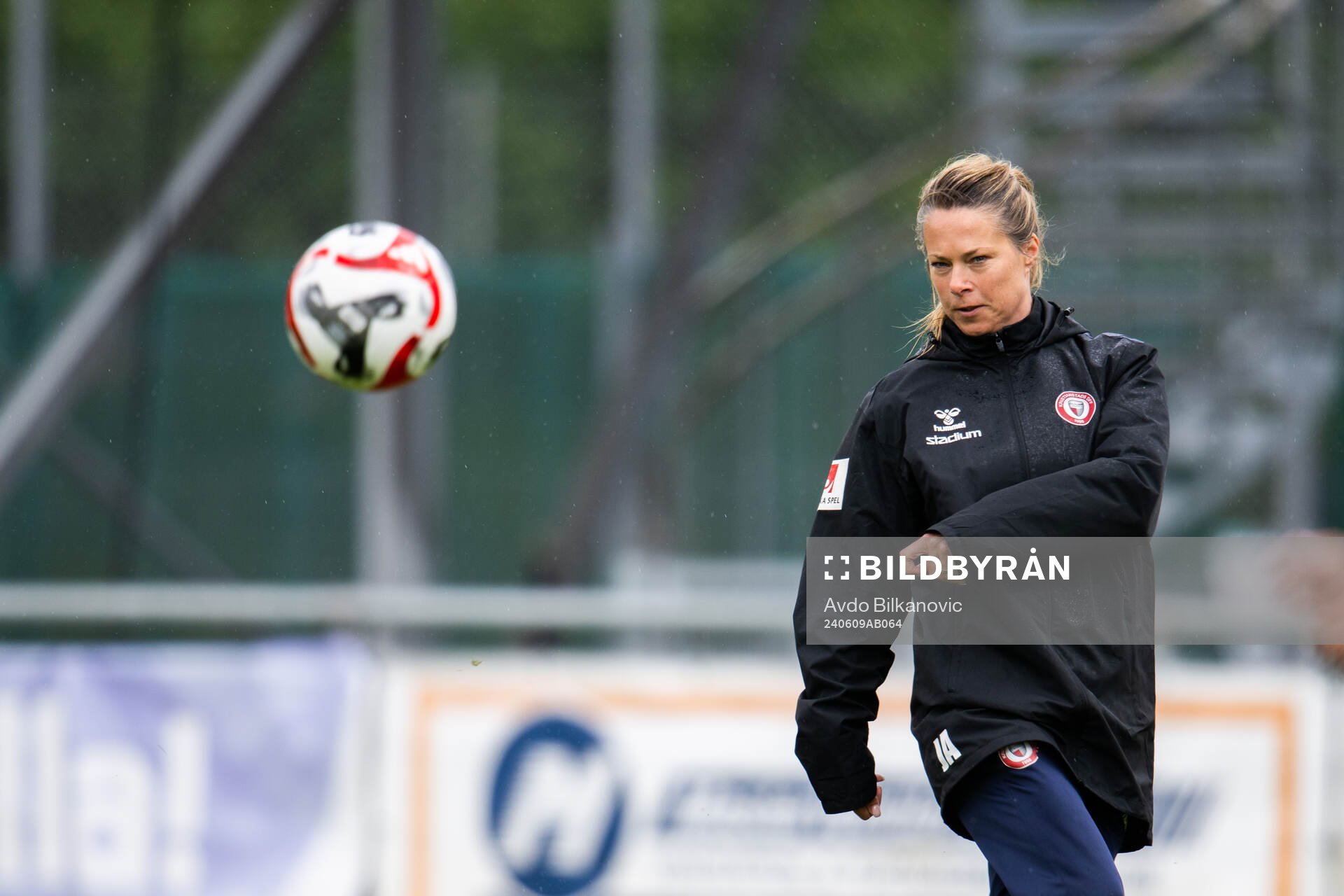 Kristianstads tränare Johanna Almgren