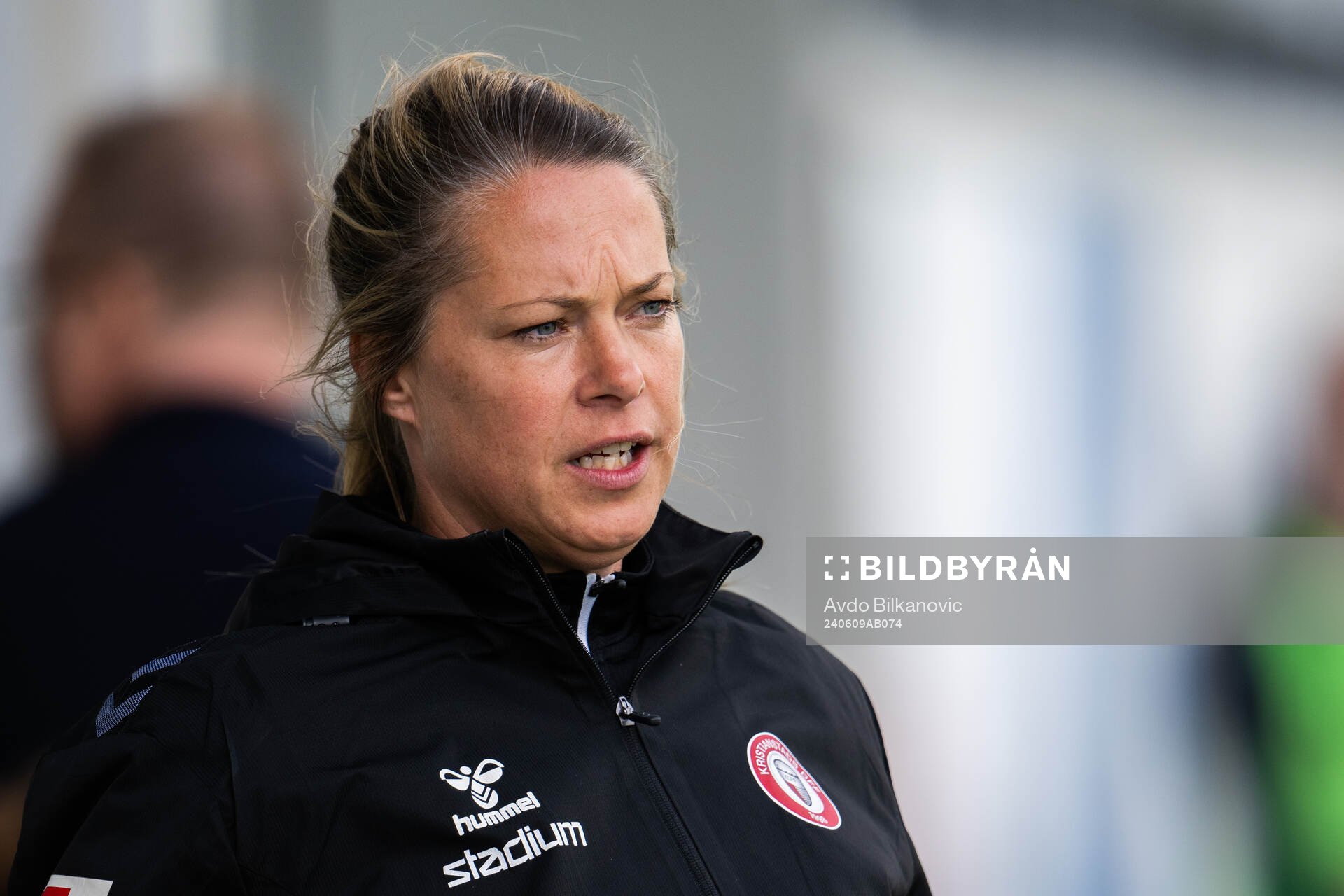 Kristianstads tränare Johanna Almgren