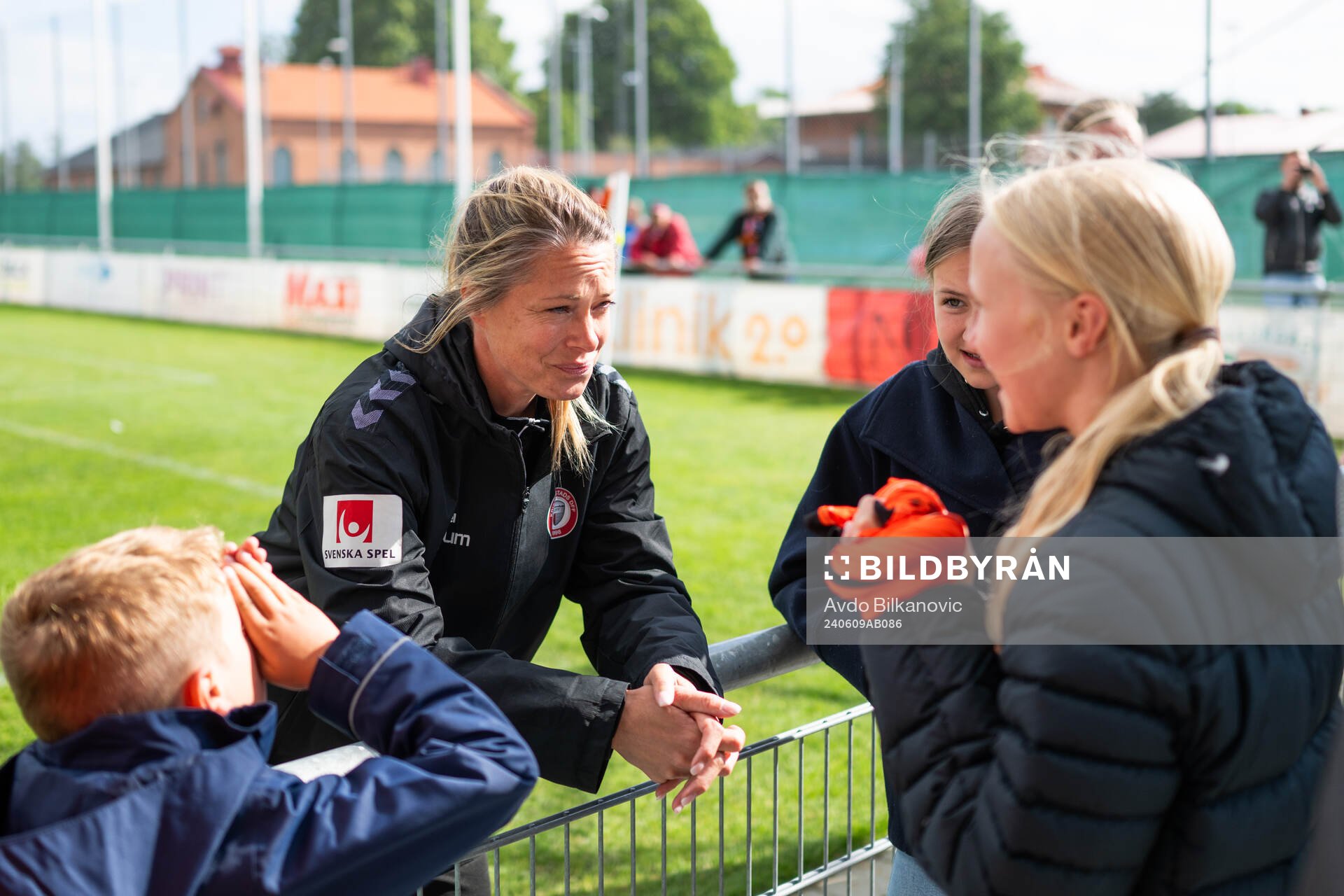 Kristianstads tränare Johanna Almgren