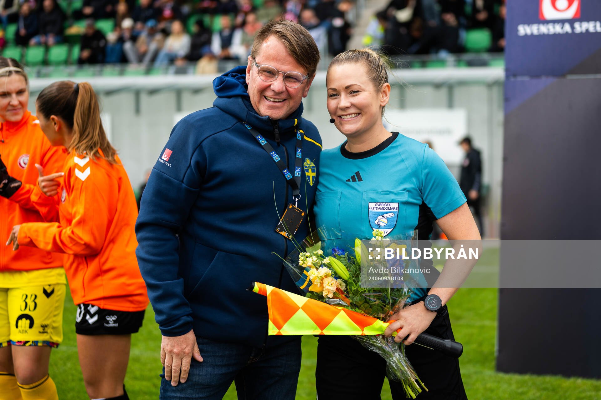 Assisterande domare Laura Rapp blev hyllad