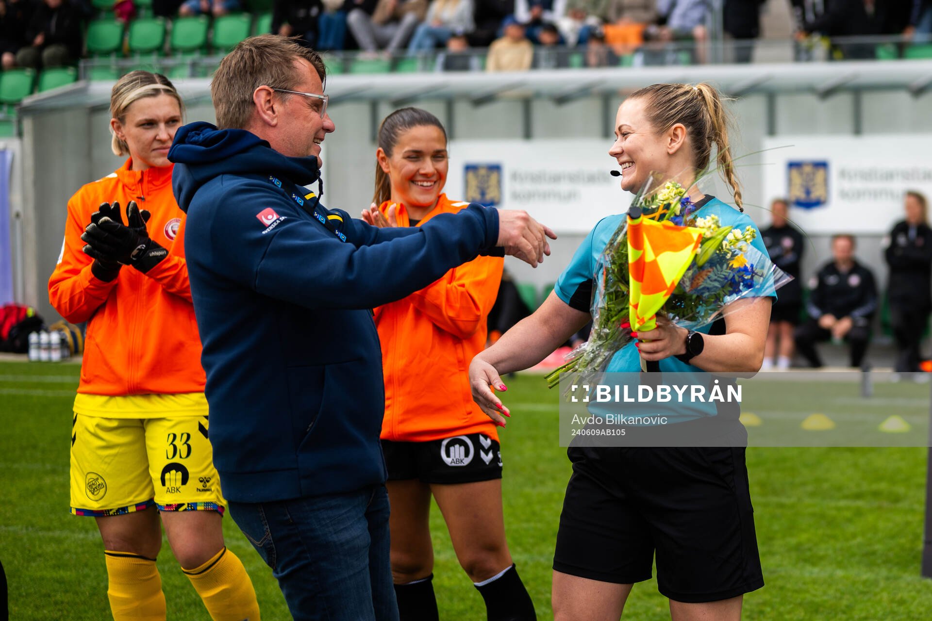 Assisterande domare Laura Rapp blev hyllad
