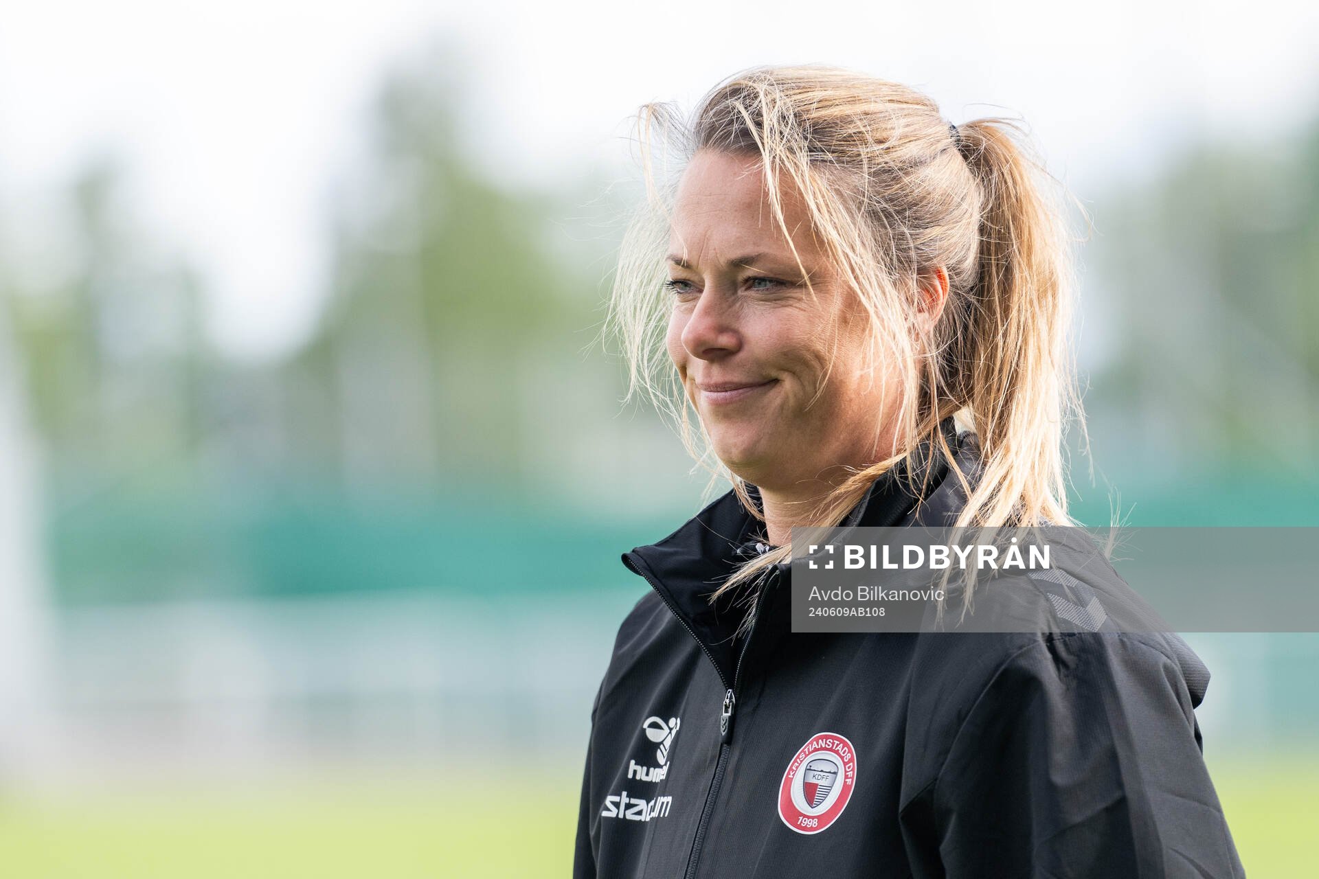 Kristianstads tränare Johanna Almgren