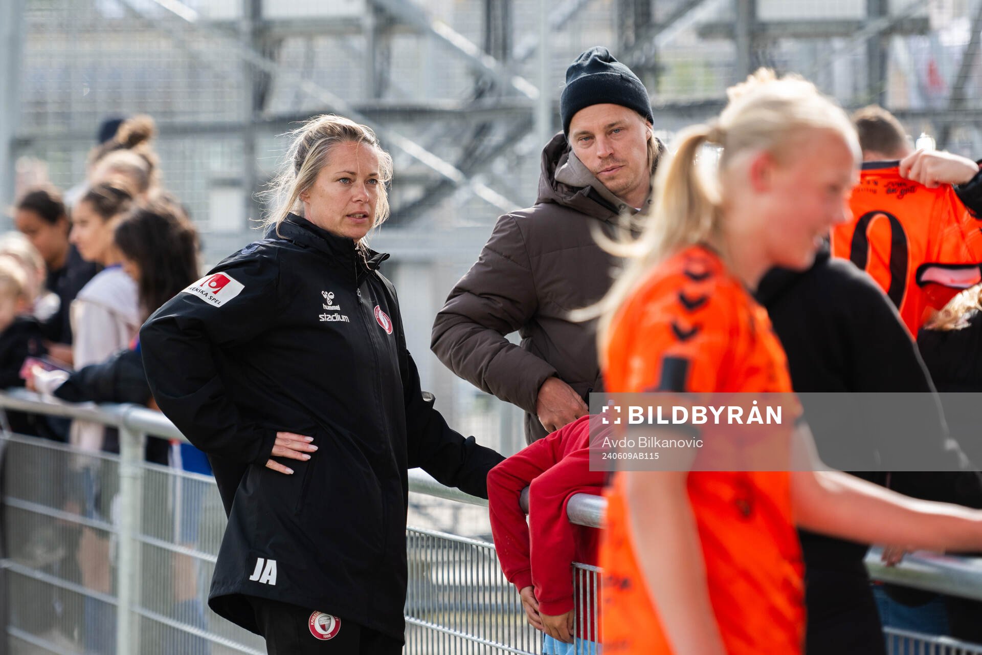 Kristianstads tränare Johanna Almgren