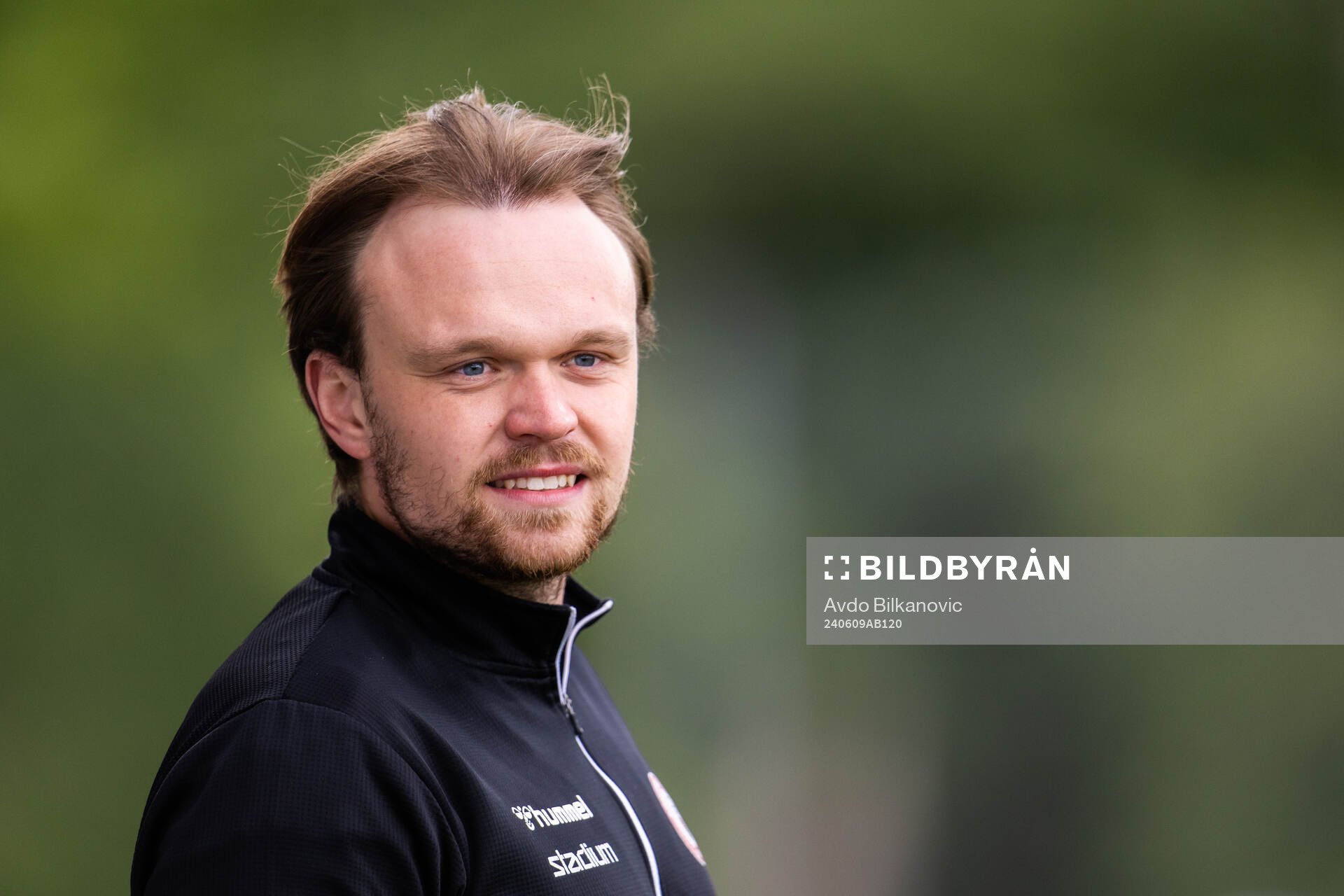 Kristianstads  tränare Daniel Angergård