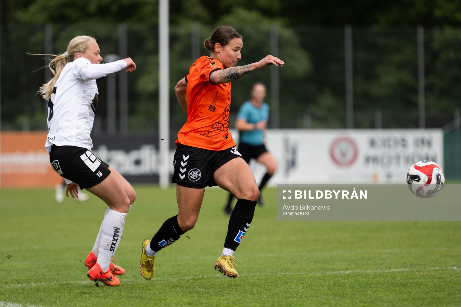 Kristianstads Tabitha Michelle Tindell och Häckens Lisa