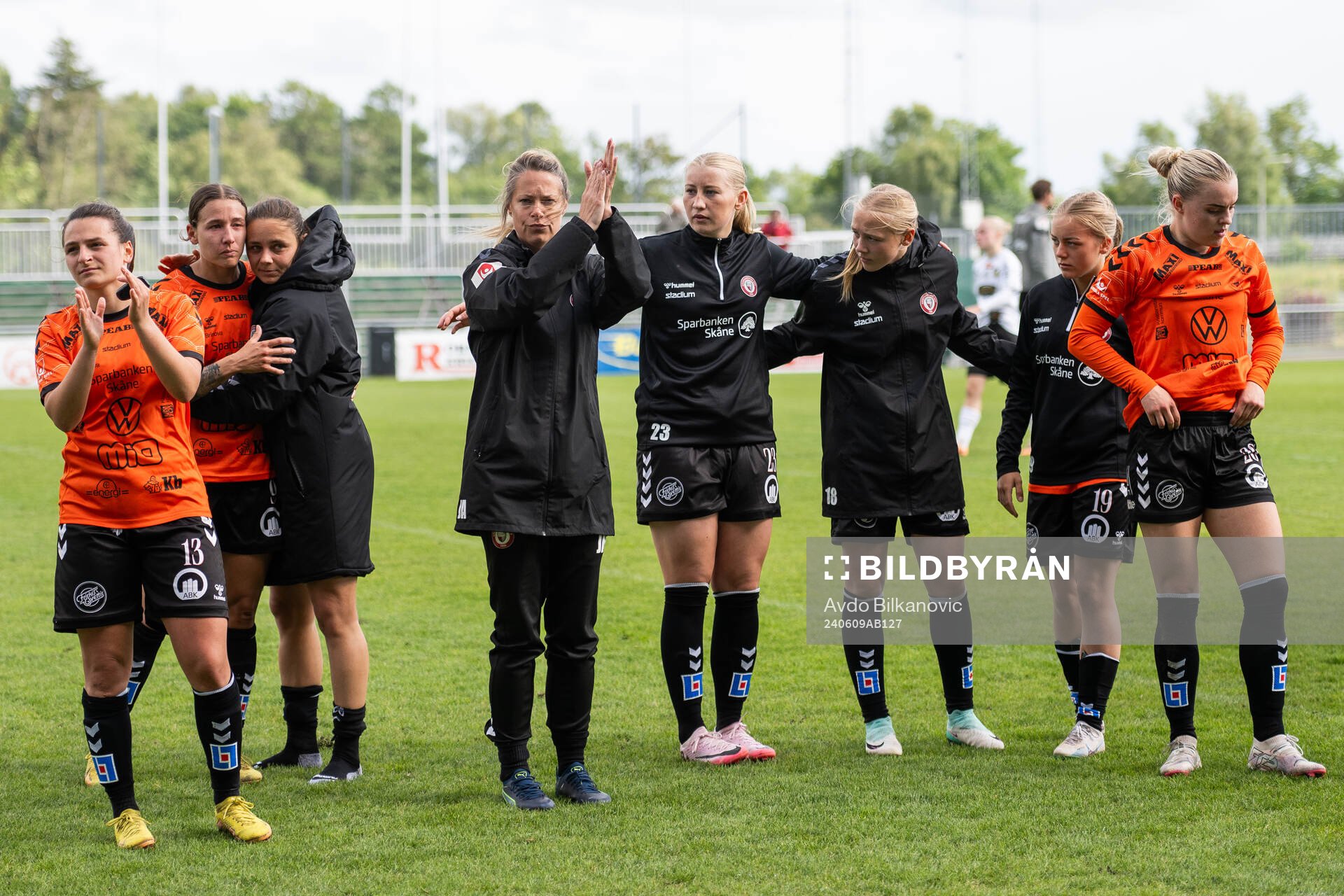 Kristianstads tränare Johanna Almgren