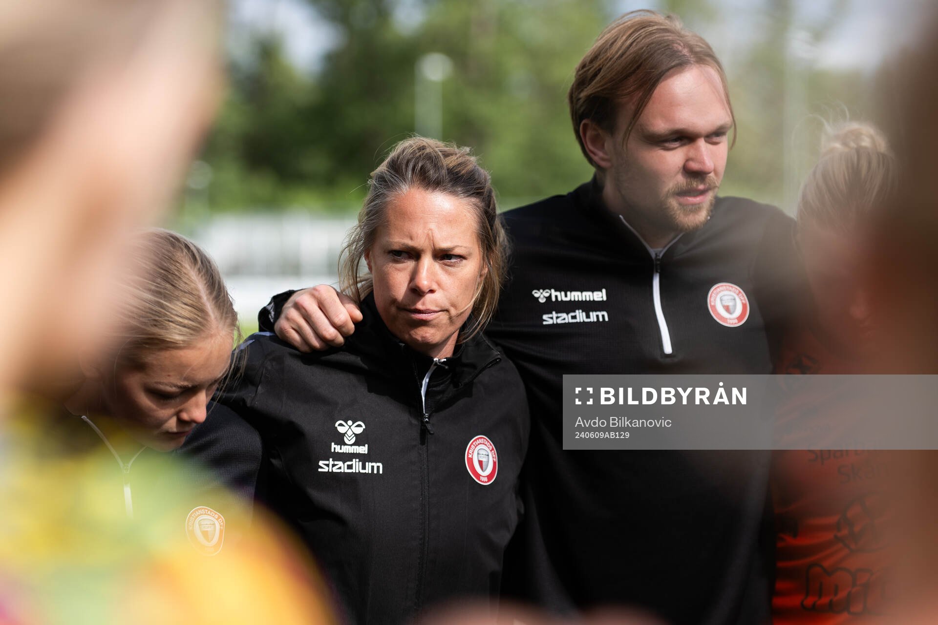Kristianstads tränare Johanna Almgren