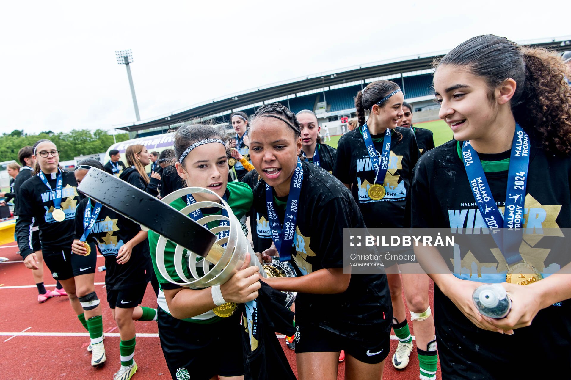 Sporting Club de Portugals spelare jublar