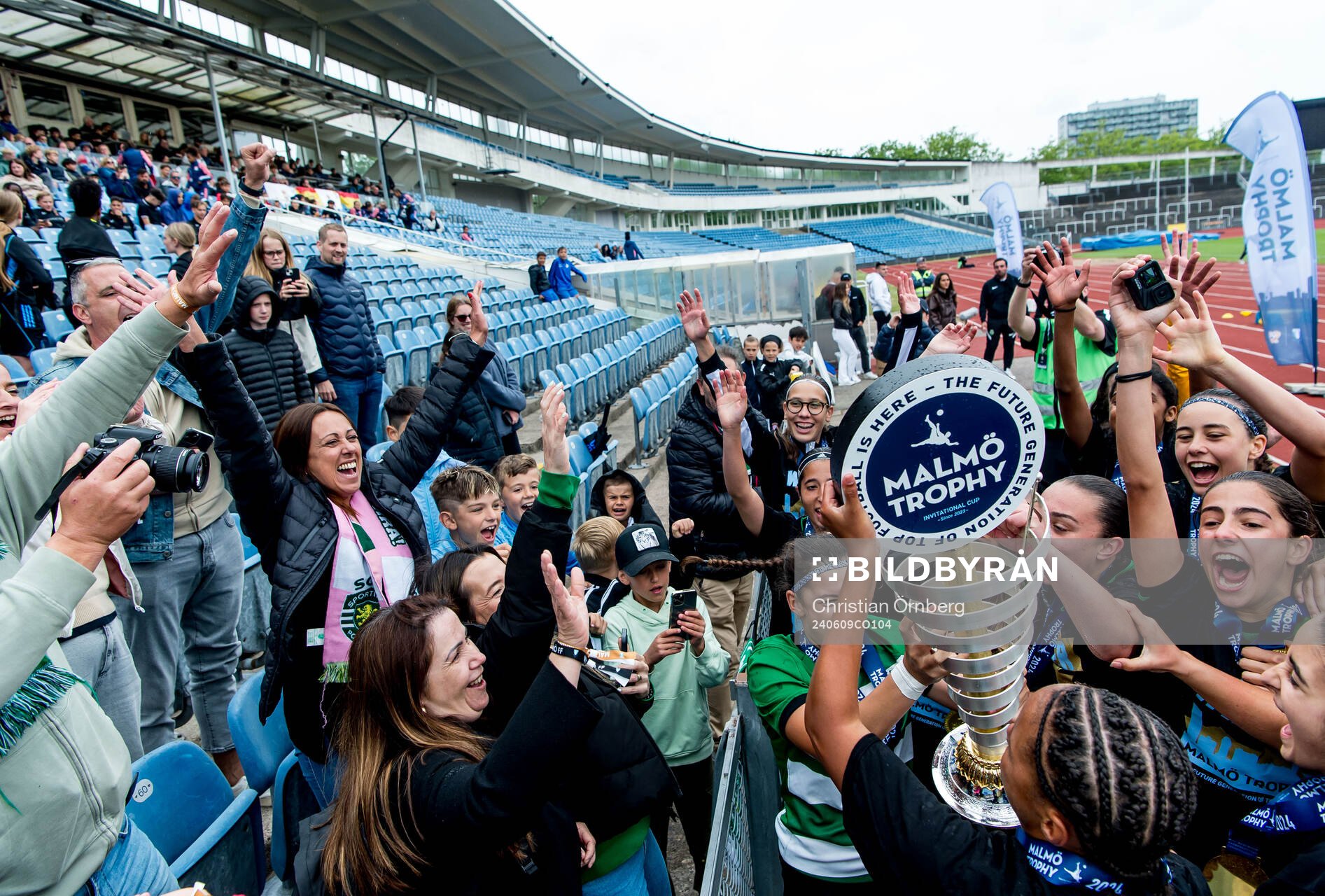 Sporting Club de Portugals spelare jublar