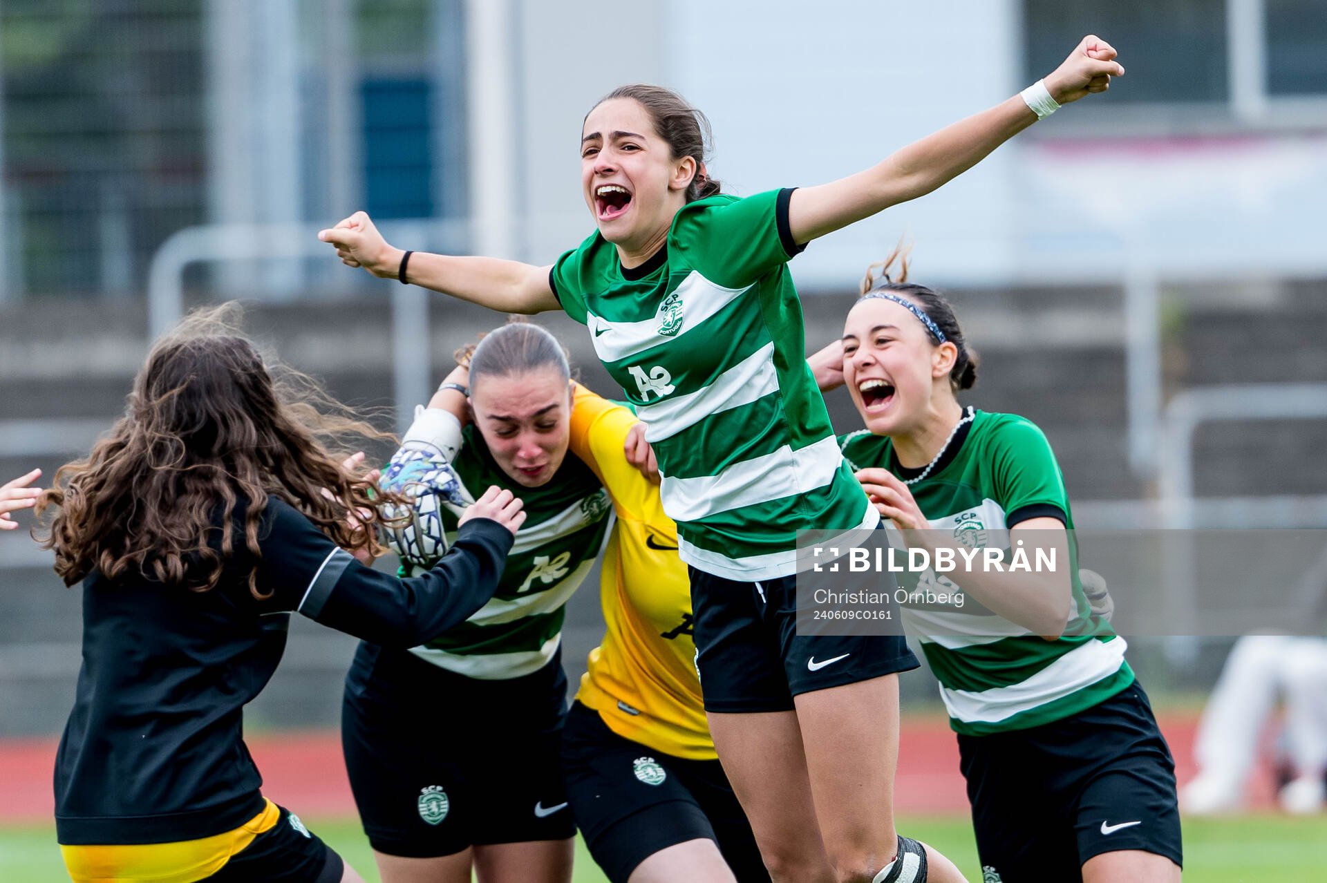 Sporting Club de Portugals spelare jublar
