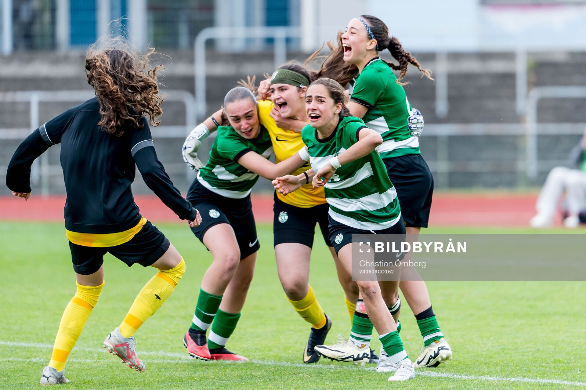 Sporting Club de Portugals spelare jublar