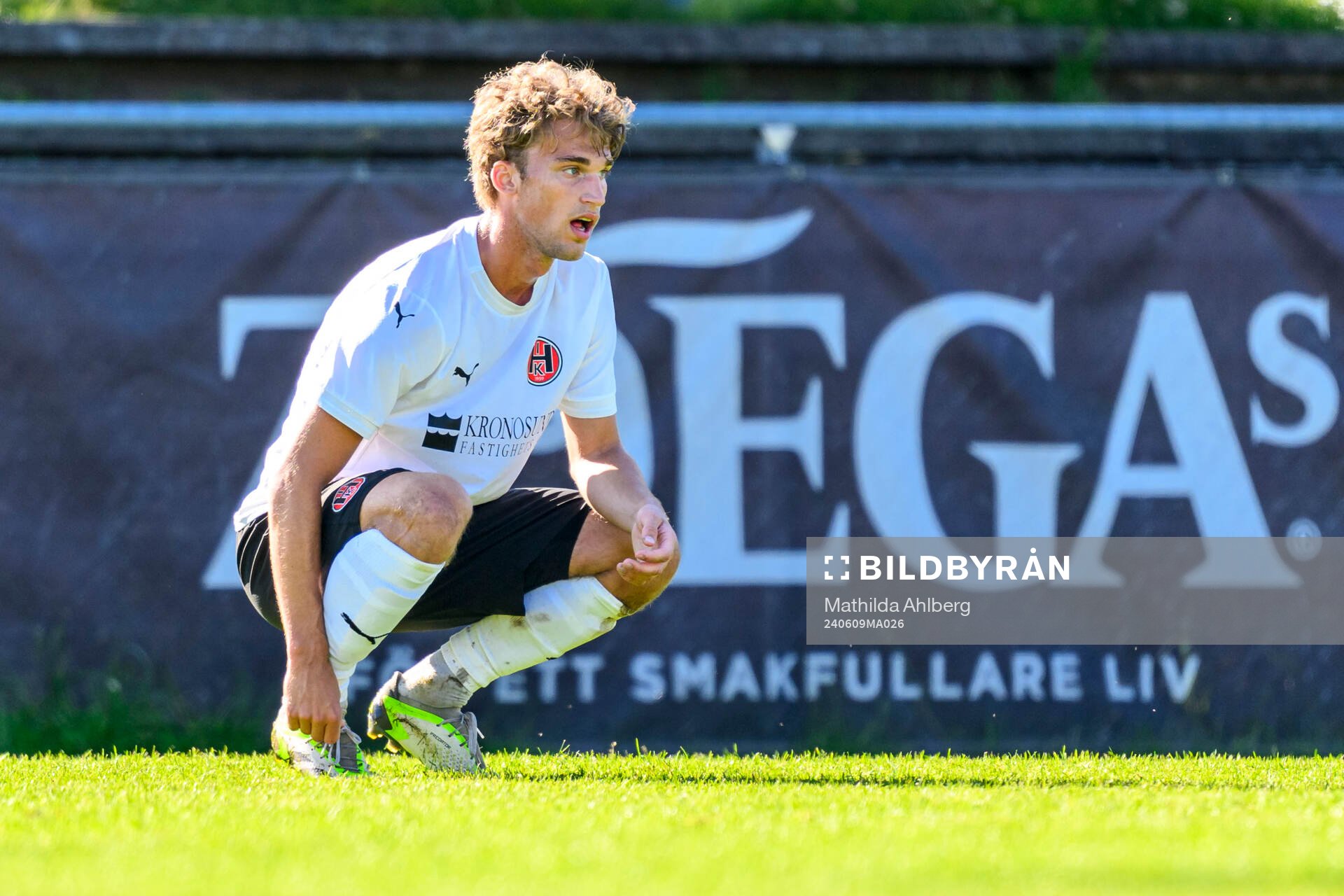 Hittarp IKs Oliver Lindström deppar