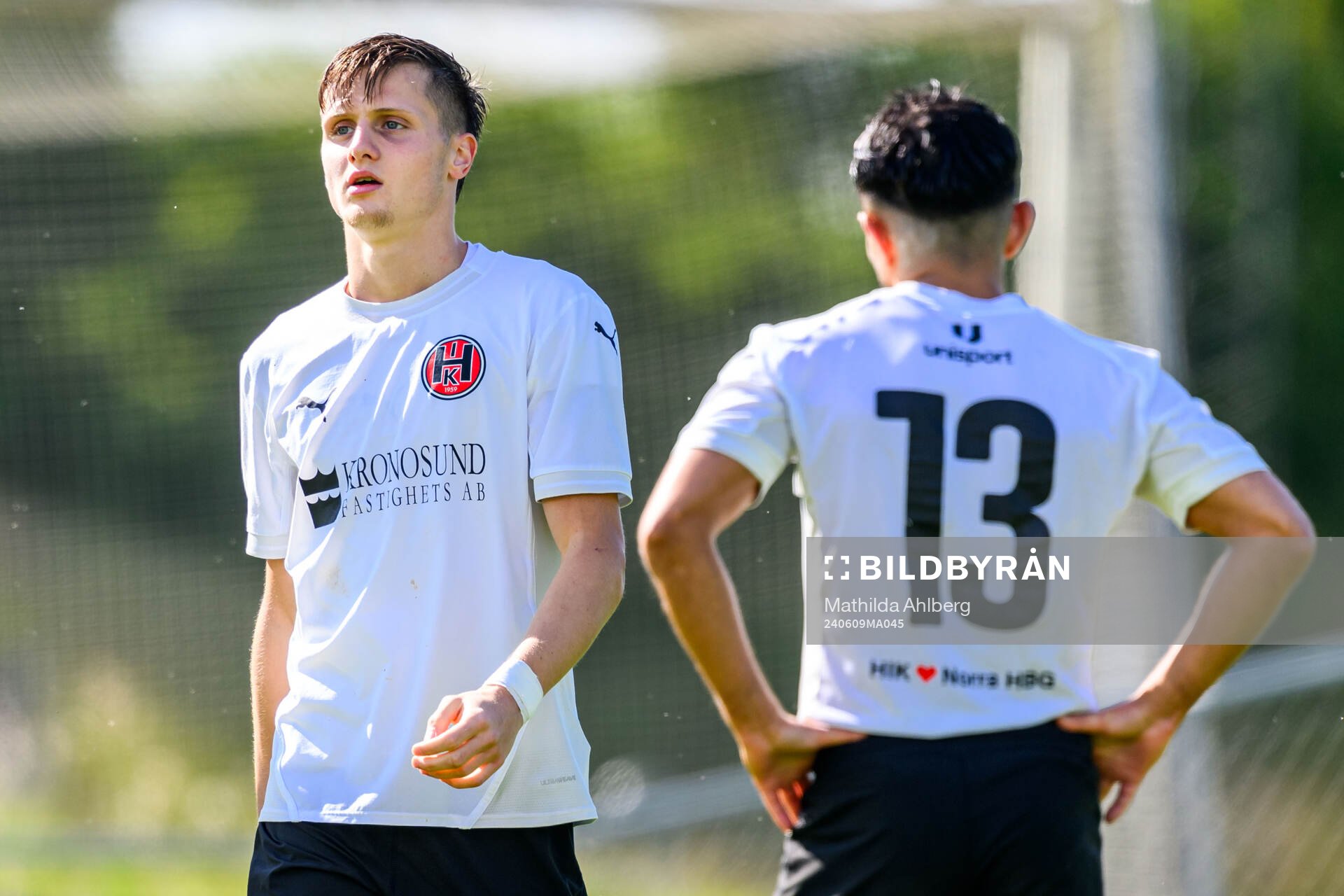 Hittarp IKs Melvin Olsson deppar