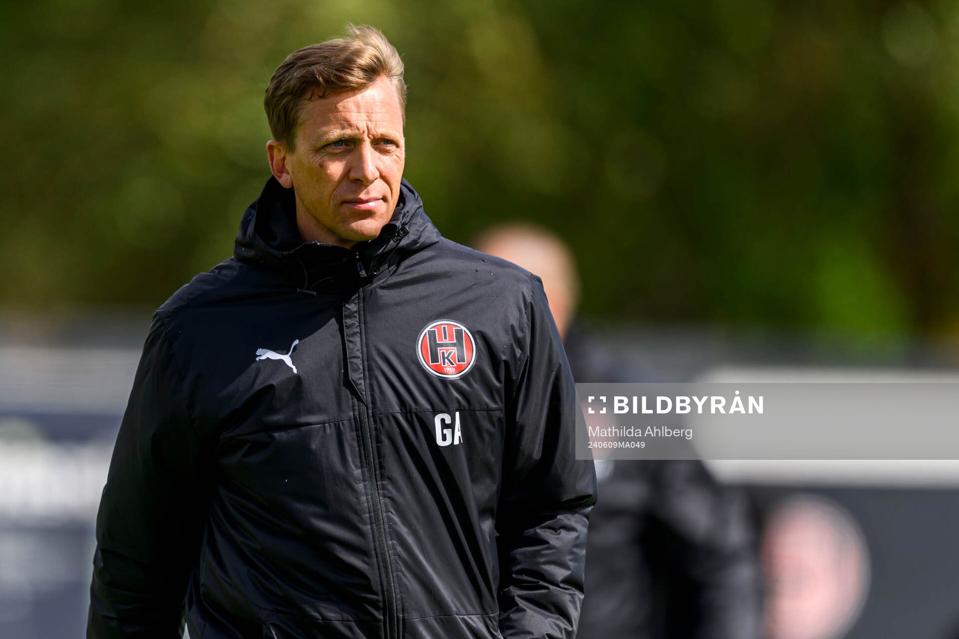 Hittarp IKs tränare Erik Edman
