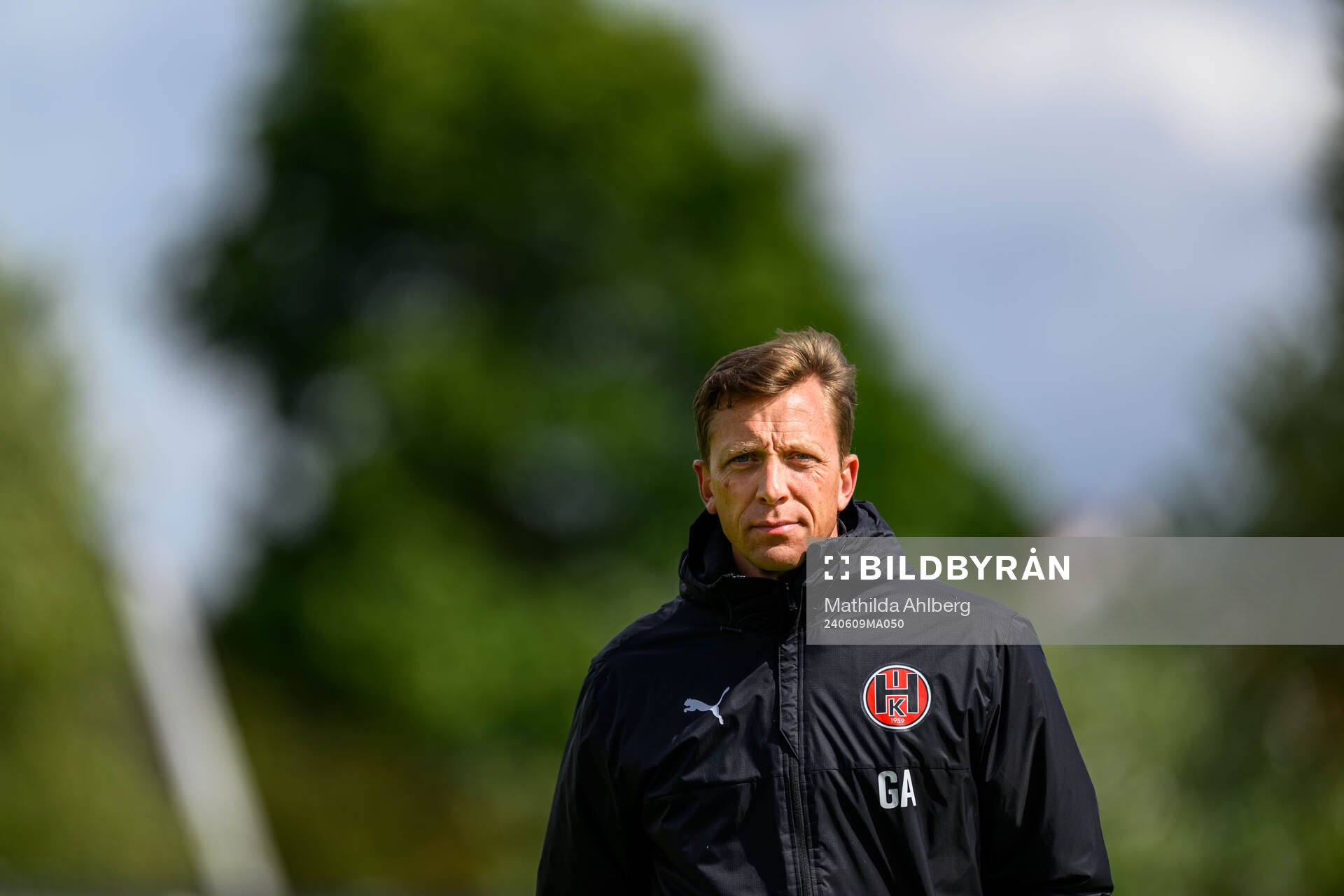 Hittarp IKs tränare Erik Edman