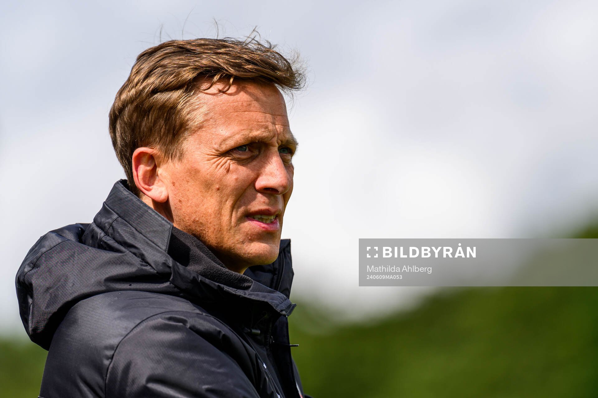 Hittarp IKs tränare Erik Edman