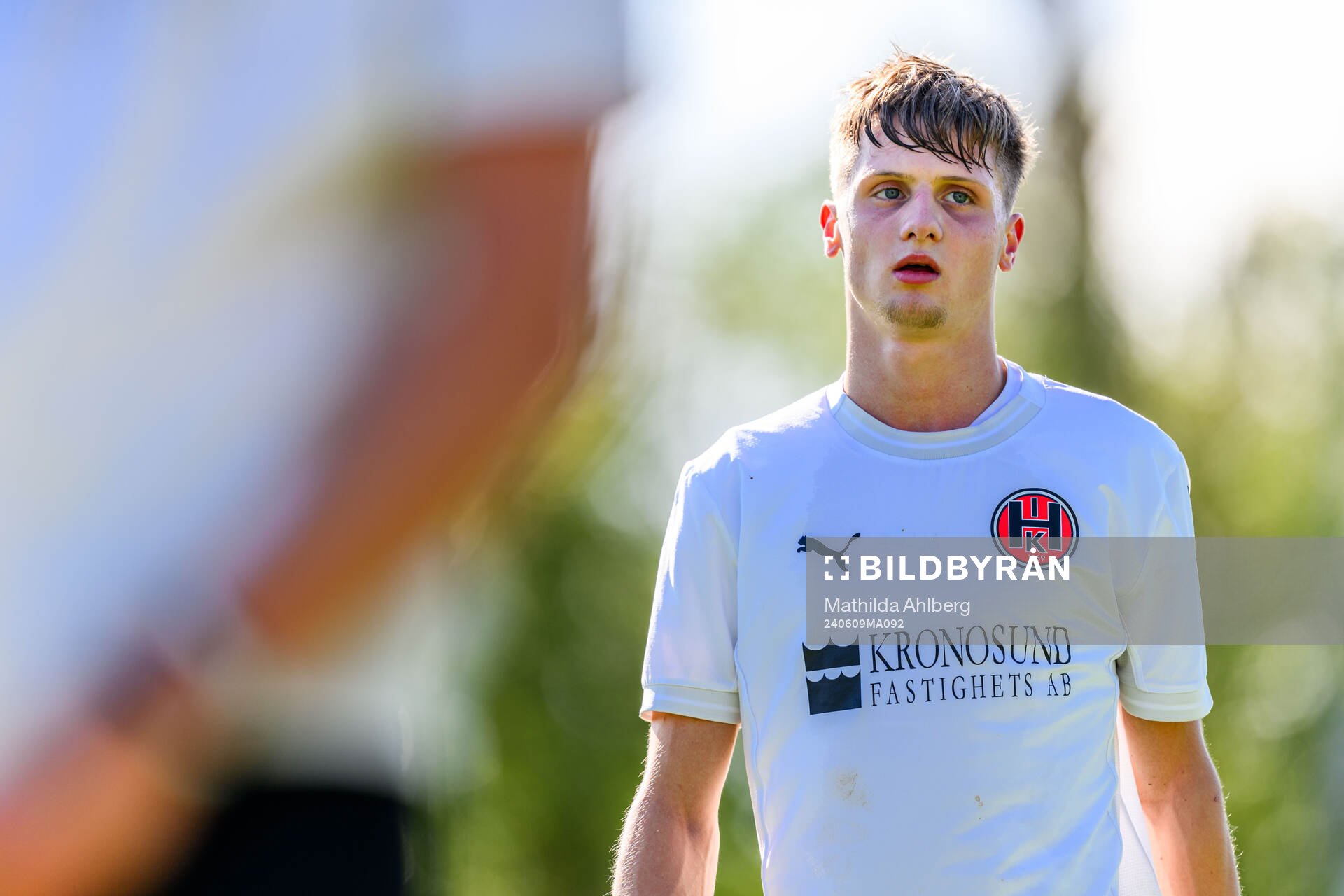 Hittarp IKs Melvin Olsson deppar