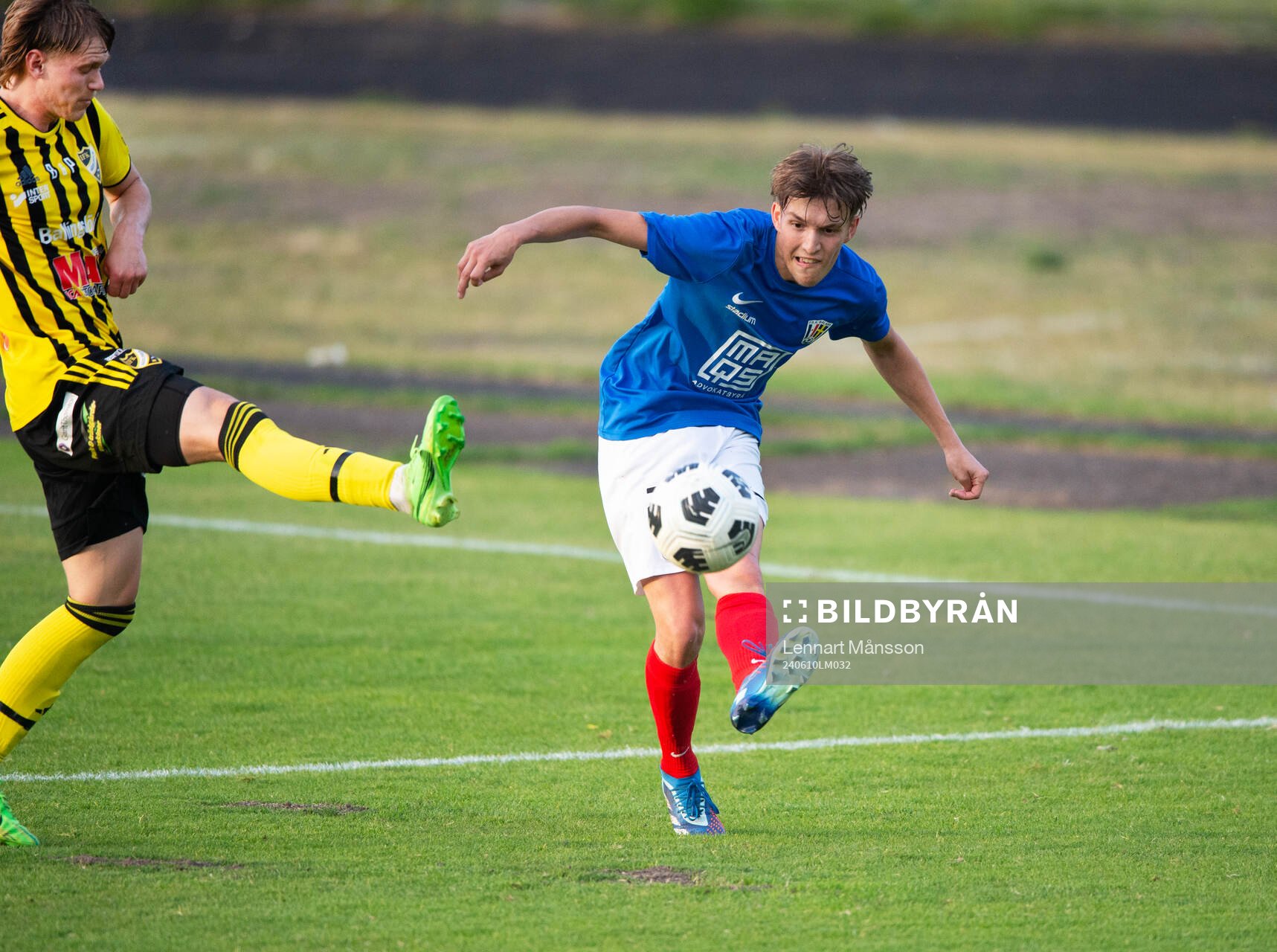 i matchen i div 2 mellan FBK Balkan och IFK Hässleholm i