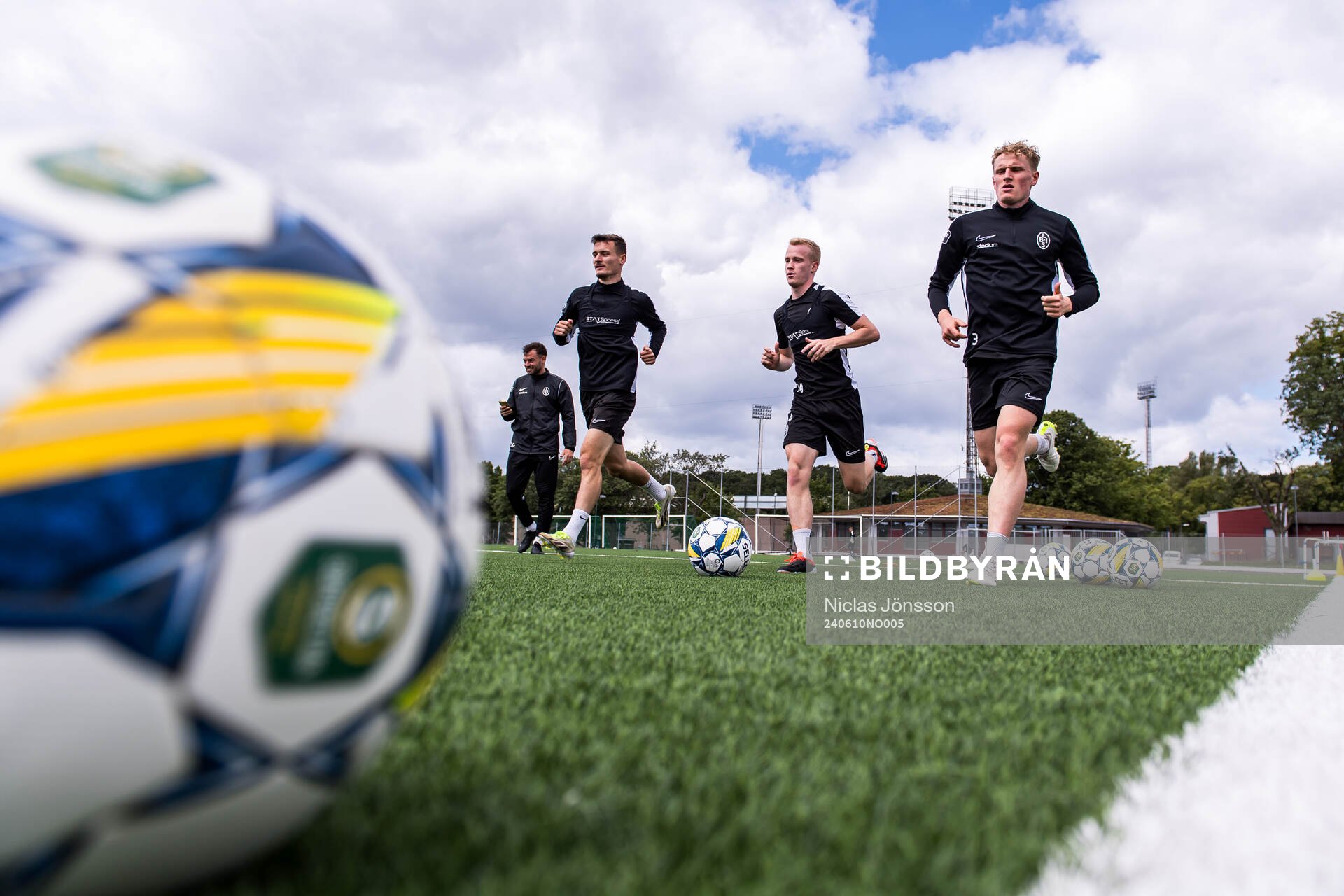 Robin Dzabic, David Edvardsson och Gustaf Westström