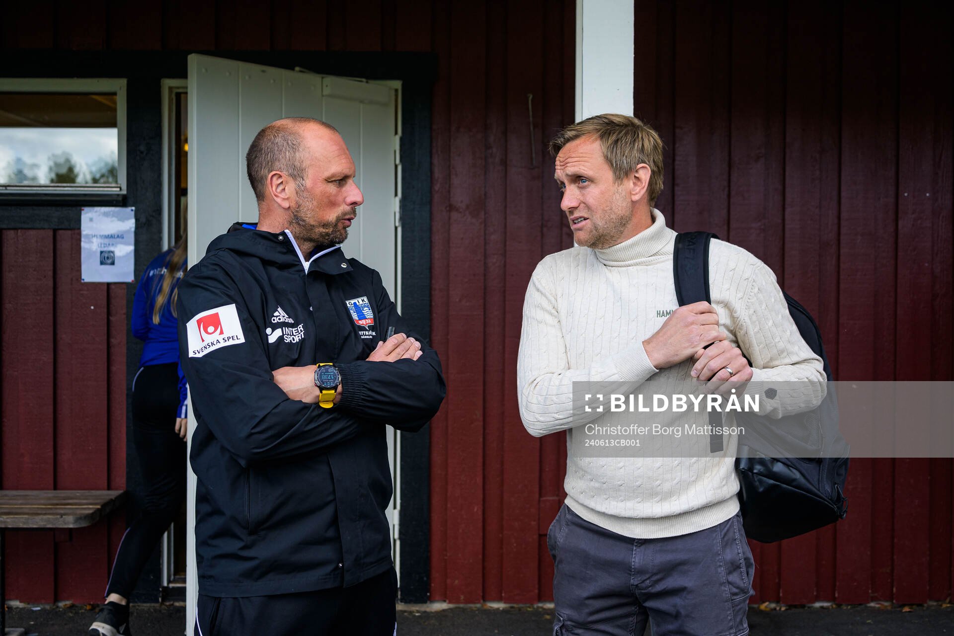 Vittsjös tränare Jonas Axeldal och Hammarbys tränare