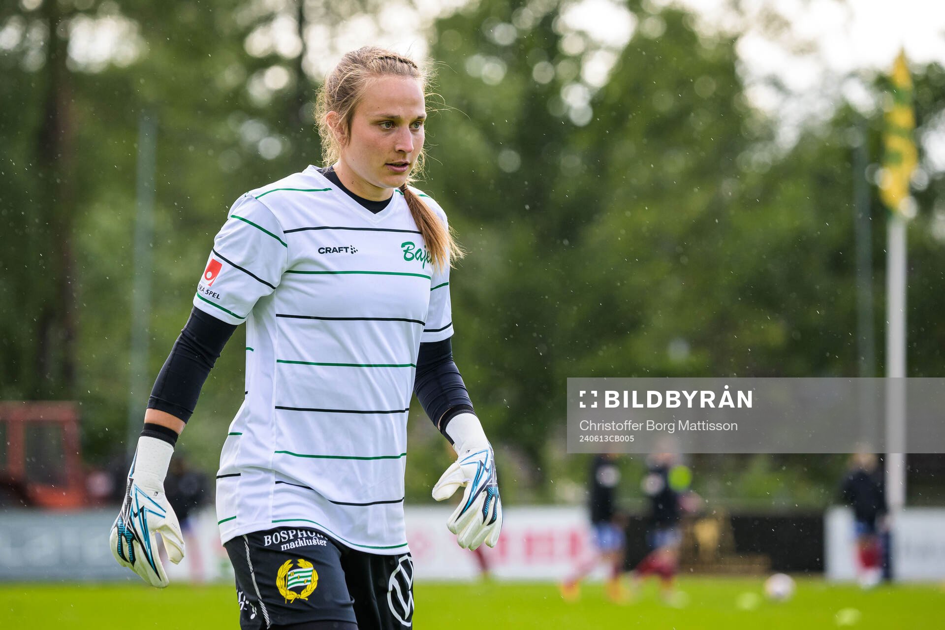 Hammarbys målvakt Anna Tamminen