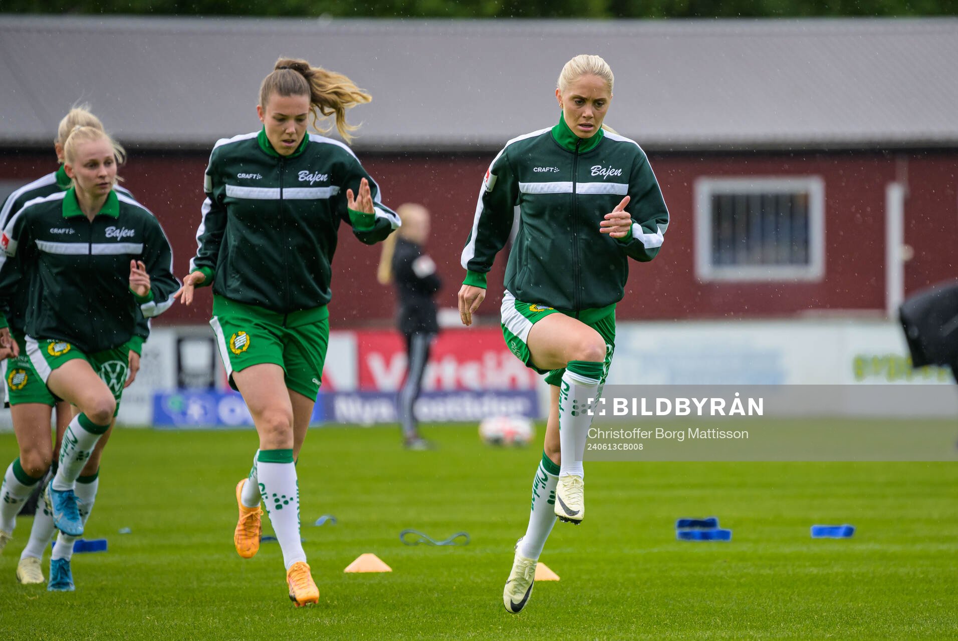 Hammarbys Emma Westin och Alice Carlsson