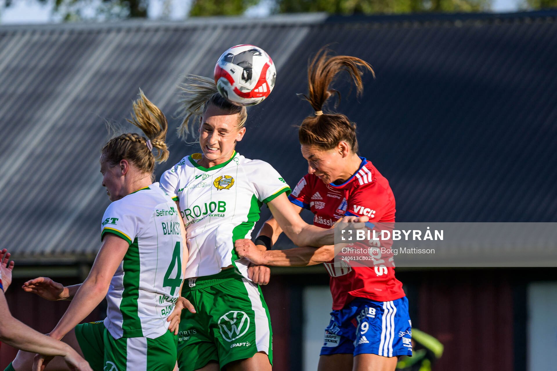 Hammarbys Ellen Wangerheim och Vittsjös Elisabet Klinga