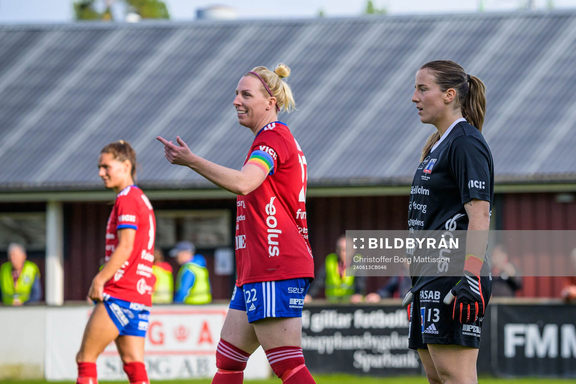 Vittsjös Elisabet Klinga, Sandra Lynn och målvakt Elin