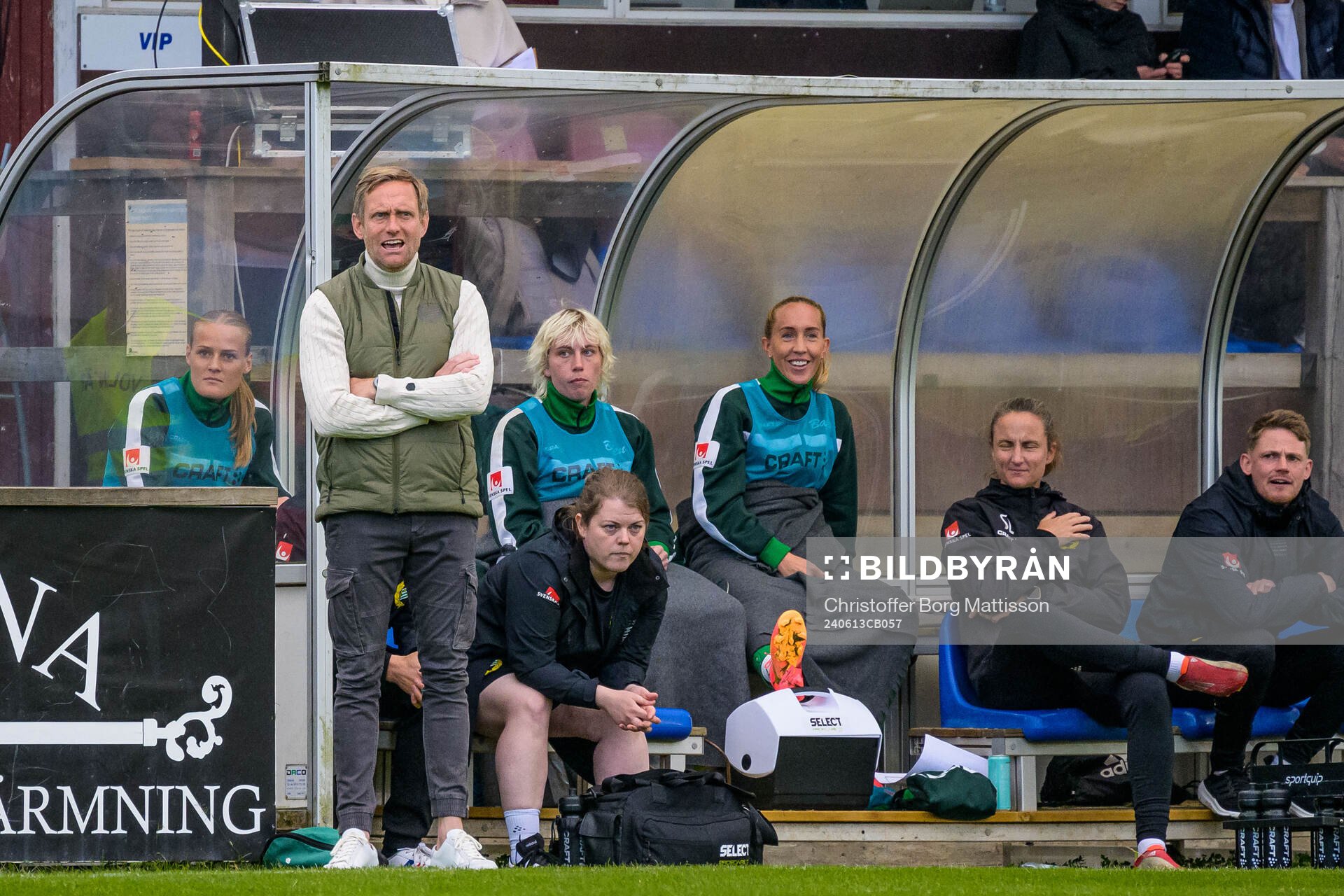 Hammarbys tränare Martin Sjögren