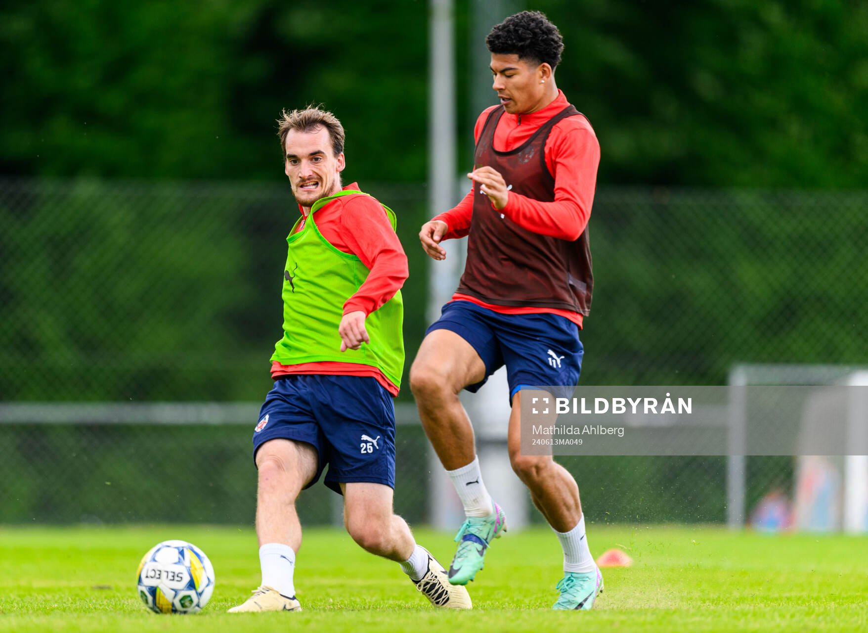 Adam Hellborg och Milan Silva Rasmussen