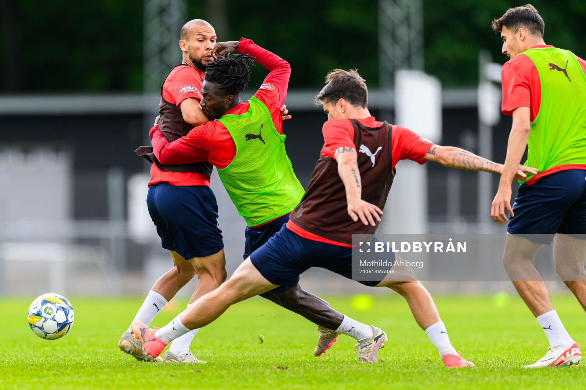 Sumar Almadjed, Benjamin Acquah och Jon Birkfeldt